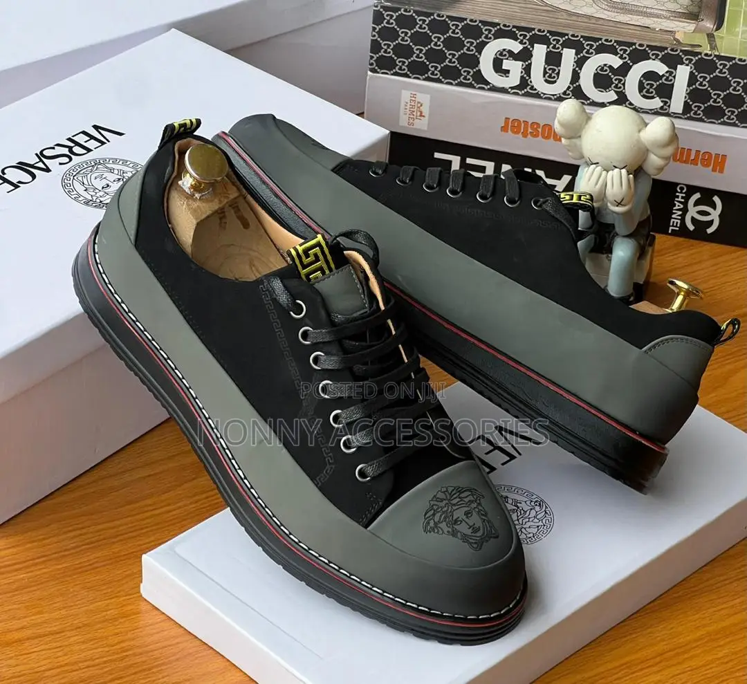 Men's Versace Shoe – Smart Casual Footwear Size 41–46