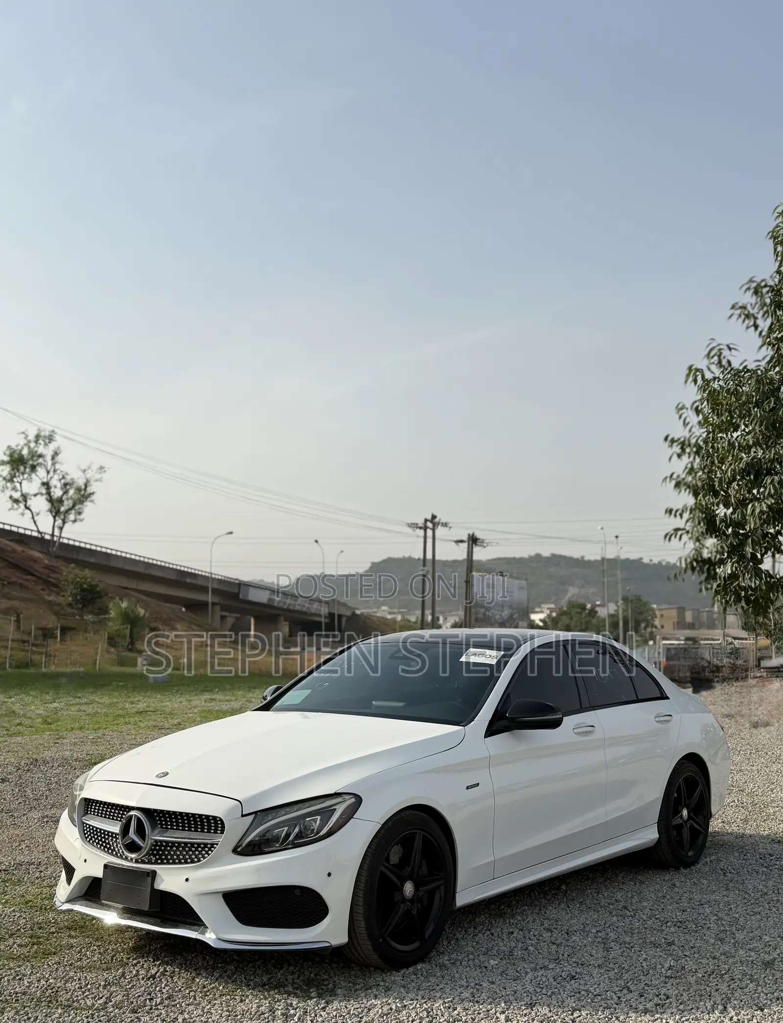 Mercedes-Benz C450 2015 White