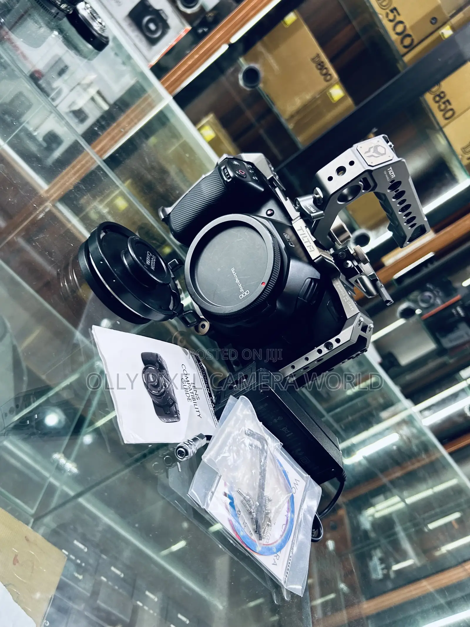 Blackmagic Pocket Cinematic Camera With Tilta Cage