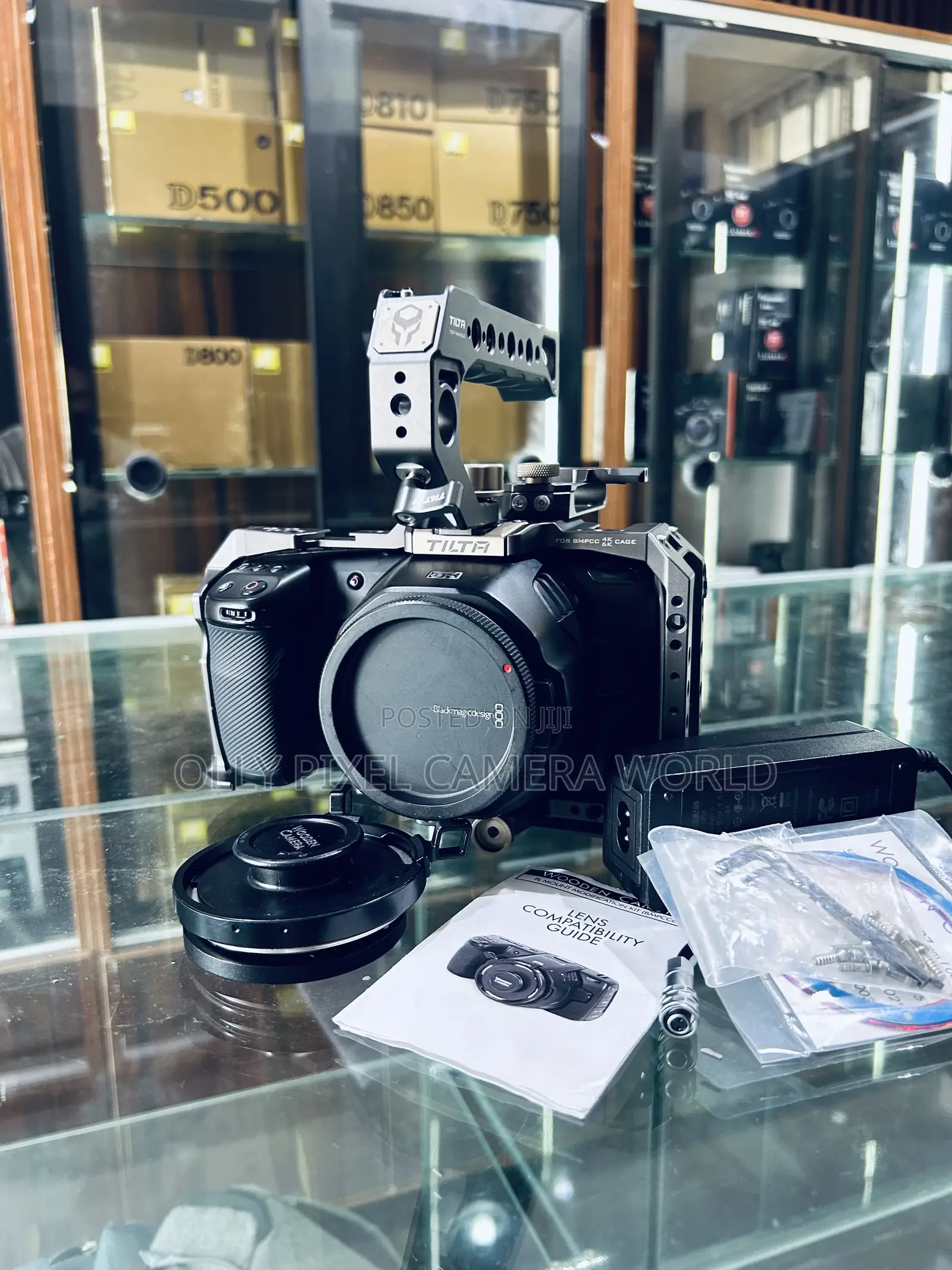Blackmagic Pocket Cinematic Camera With Tilta Cage