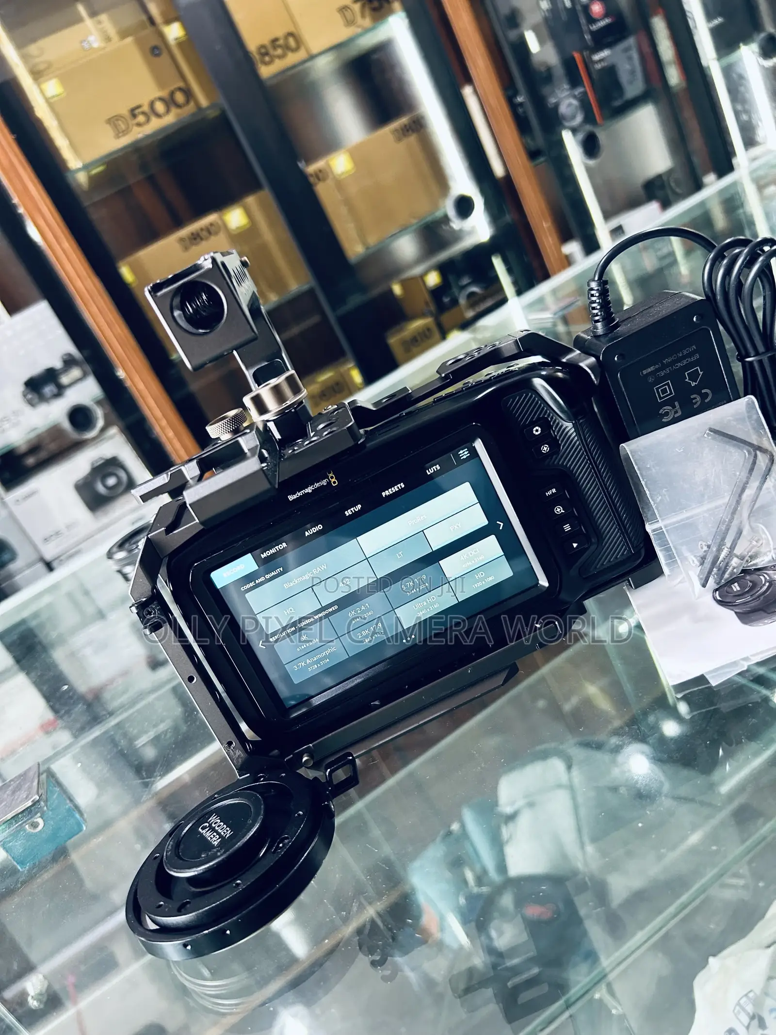 Blackmagic Pocket Cinematic Camera With Tilta Cage