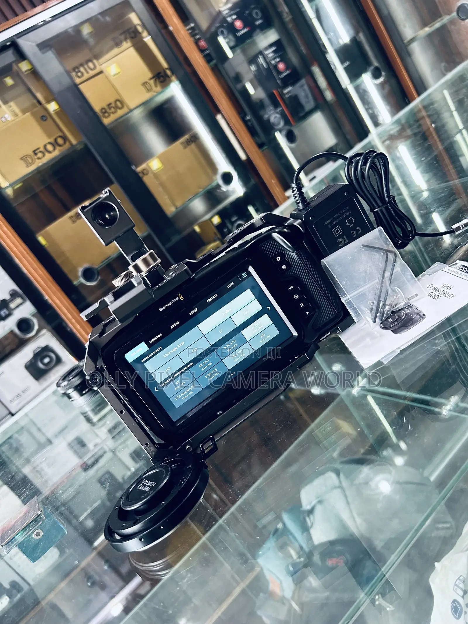 Blackmagic Pocket Cinematic Camera With Tilta Cage