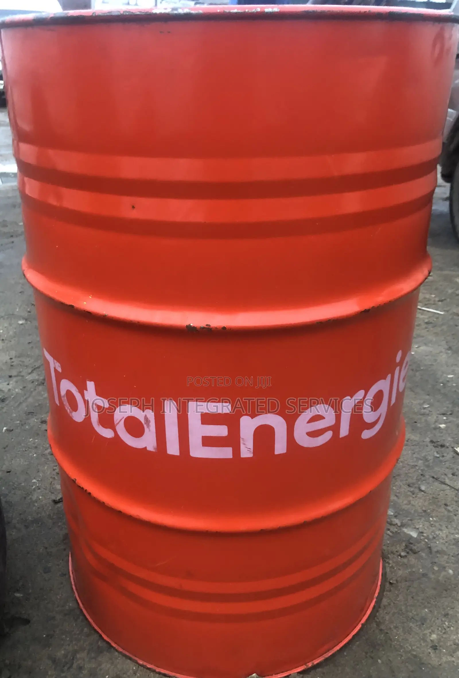 205-Liter Drum of Totalenergies Rubia Works 1000 15w-40 Engine Oil.