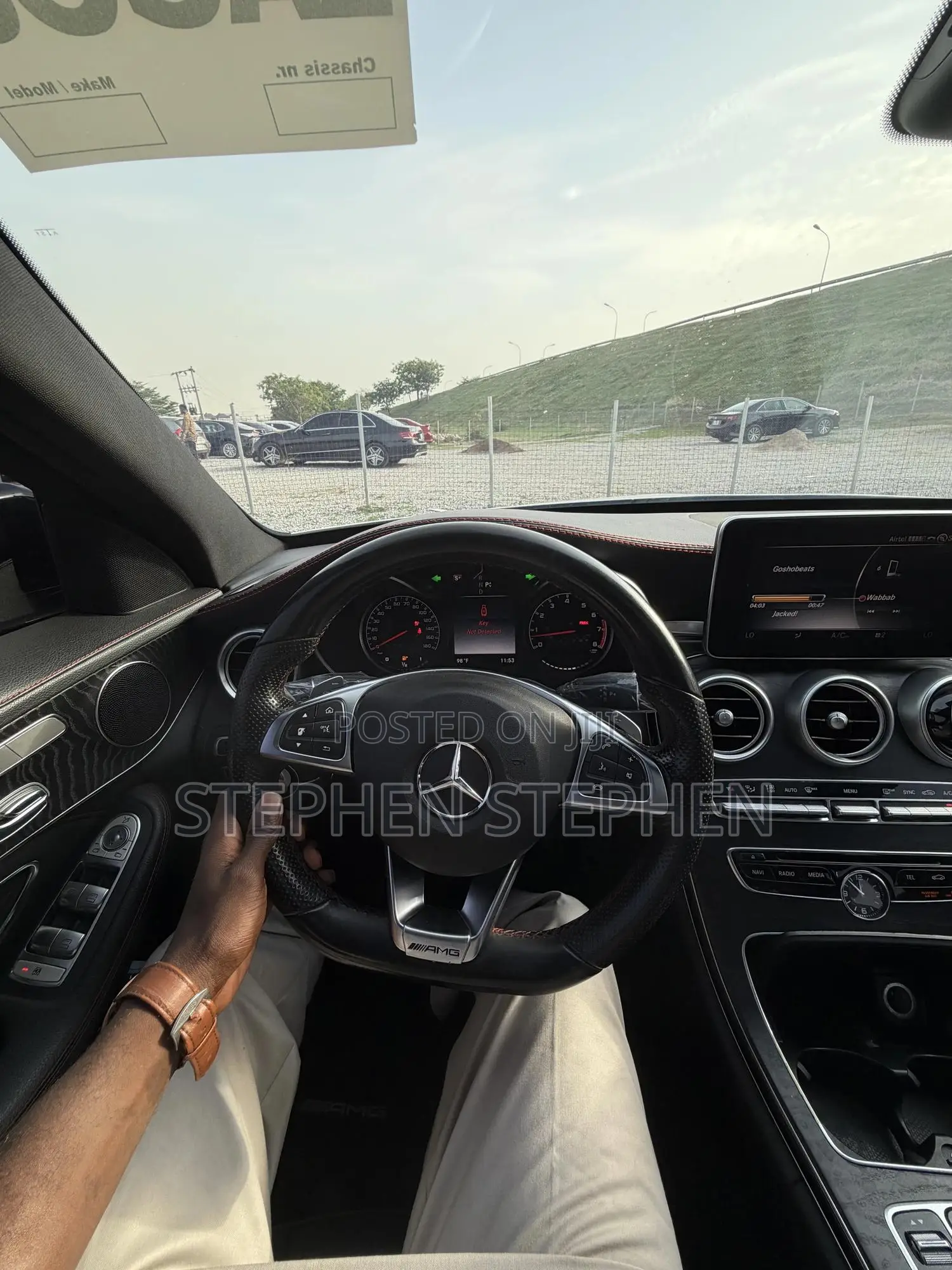 Mercedes-Benz C450 2015 White