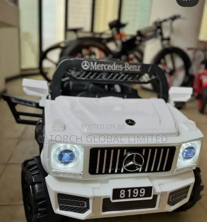 Mercedes-Benz G-Wagon Electric Ride-on Toy Car,
