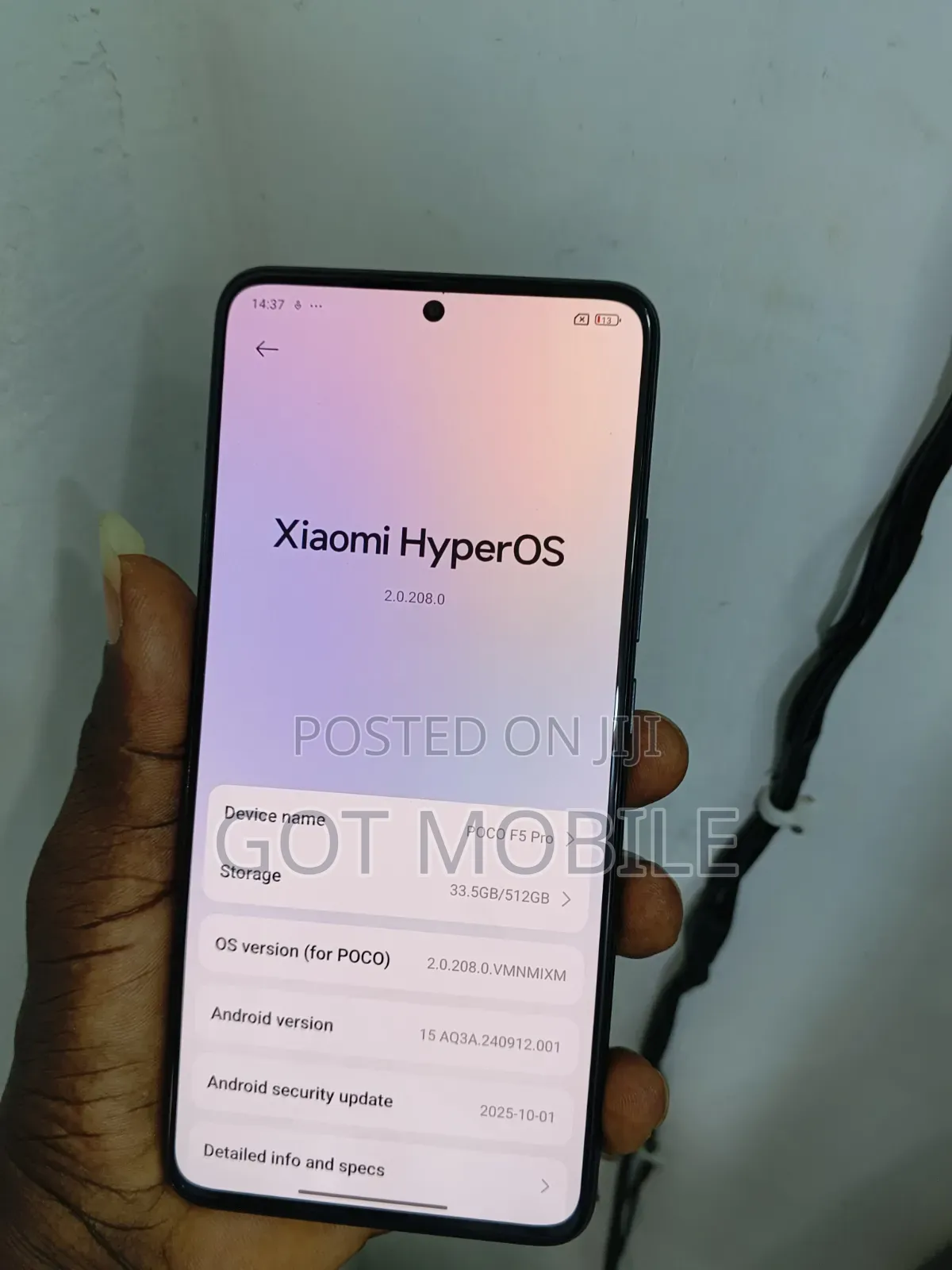 Xiaomi Poco F5 Pro 256 GB Black
