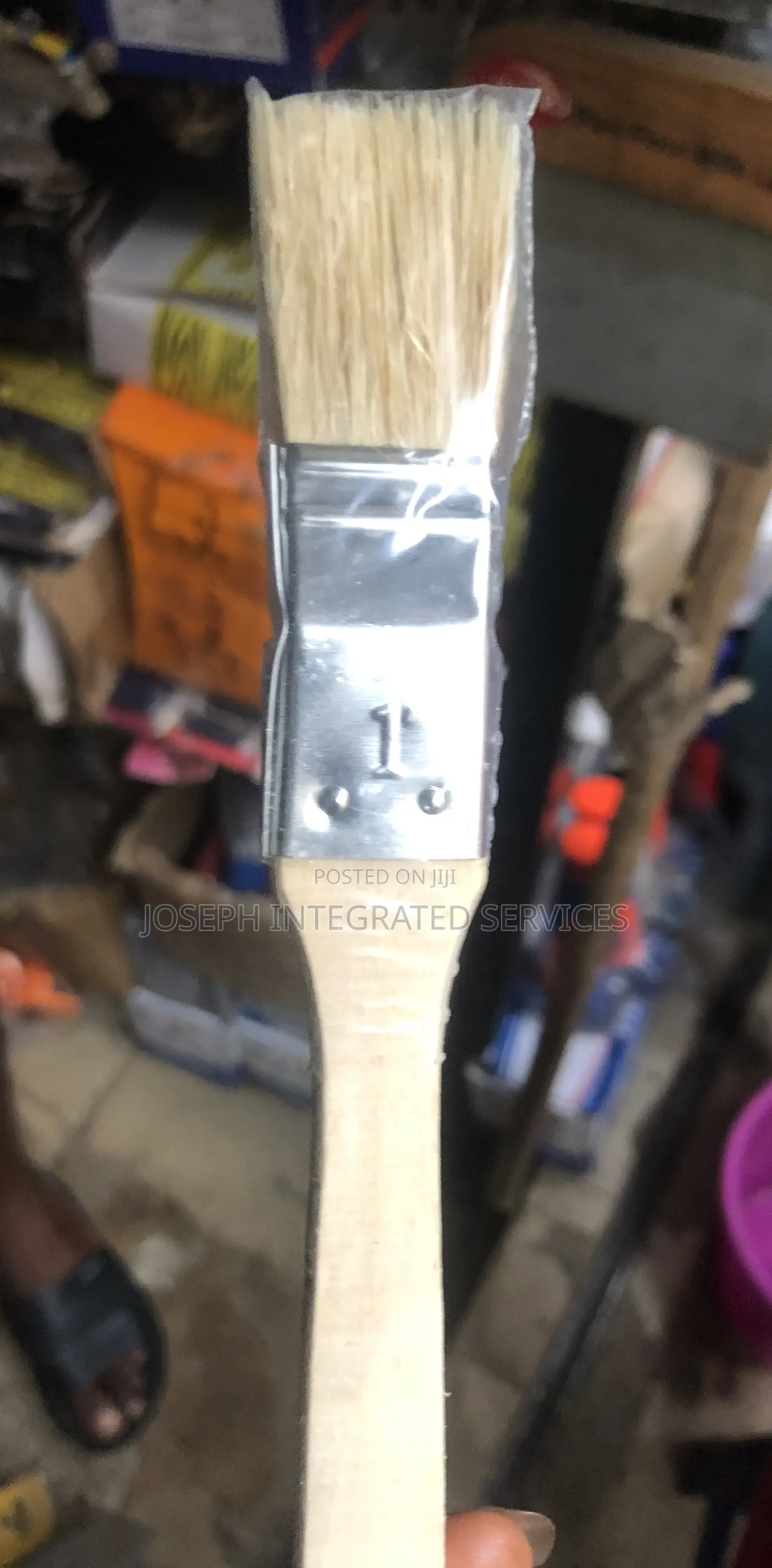Dogleg" or Radiator Paint Brush 1”