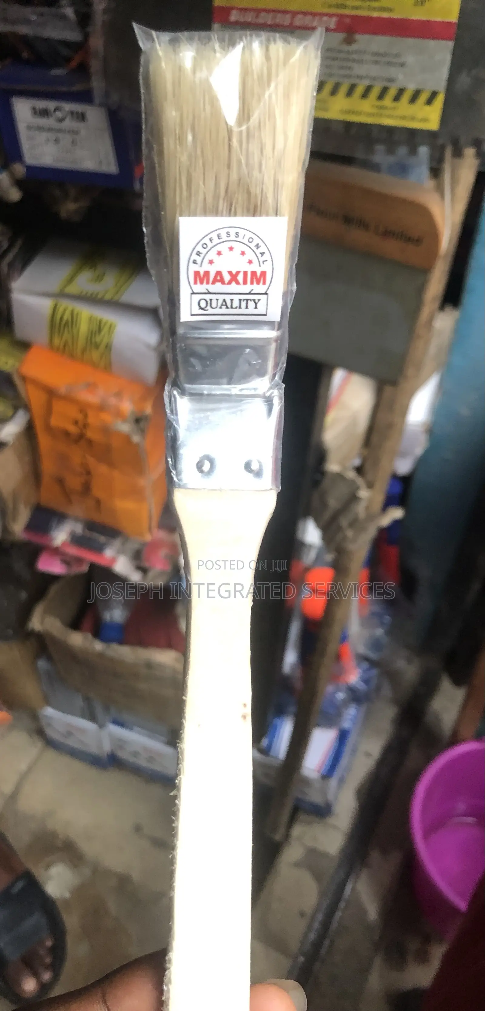 Dogleg" or Radiator Paint Brush 1”