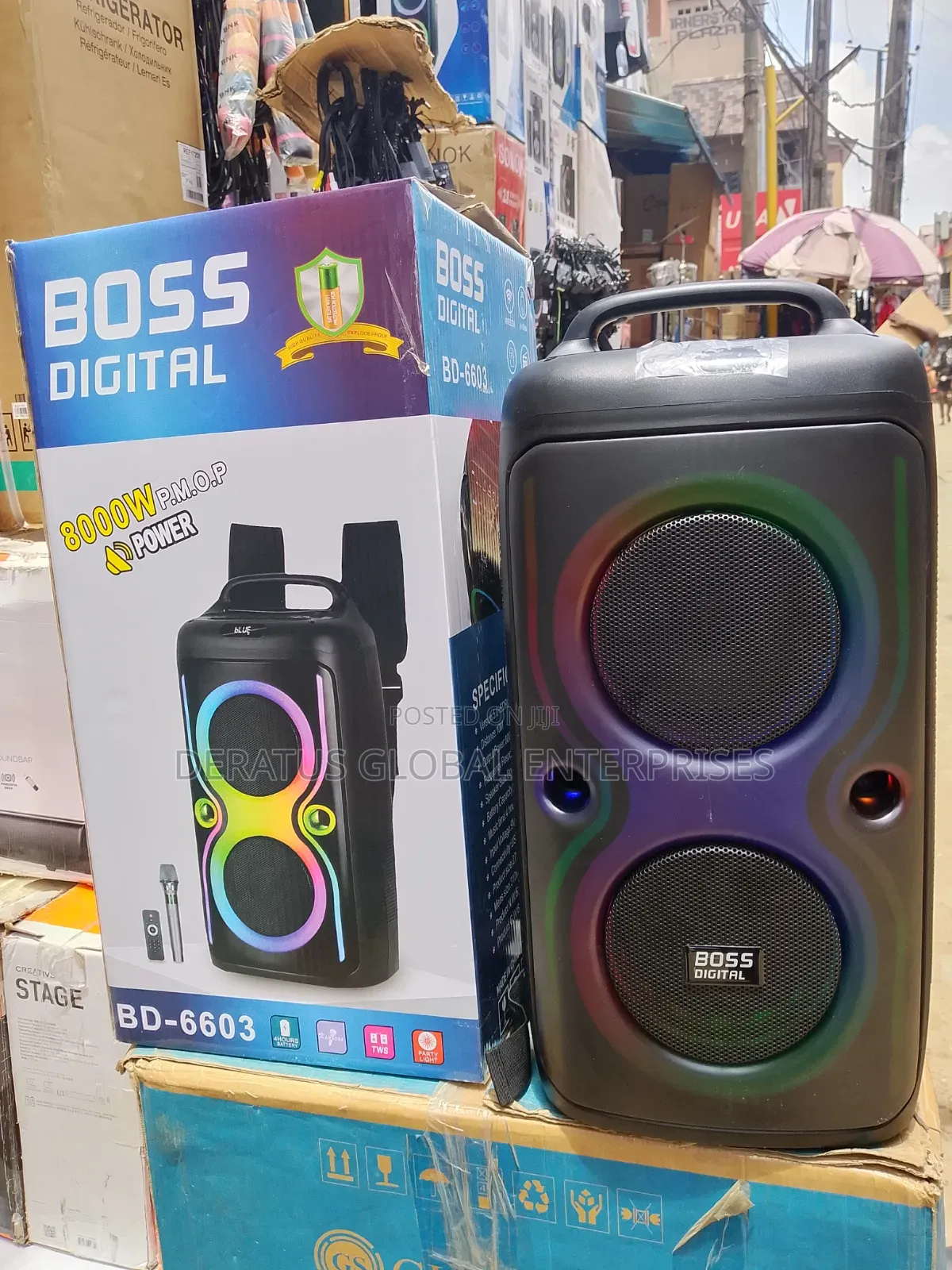 Boss Digital Portable Party Speaker