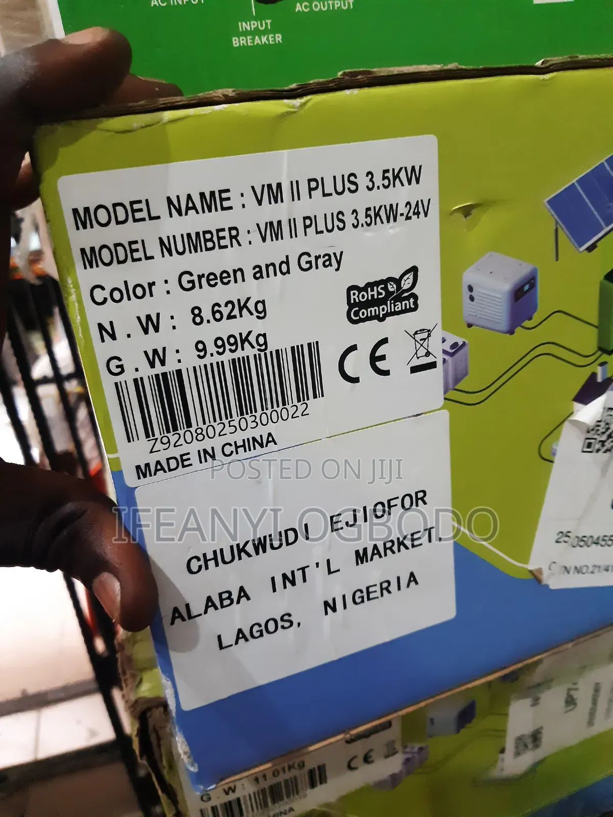 Marvel Solar Inverter 3.5kva 24v Hybrid