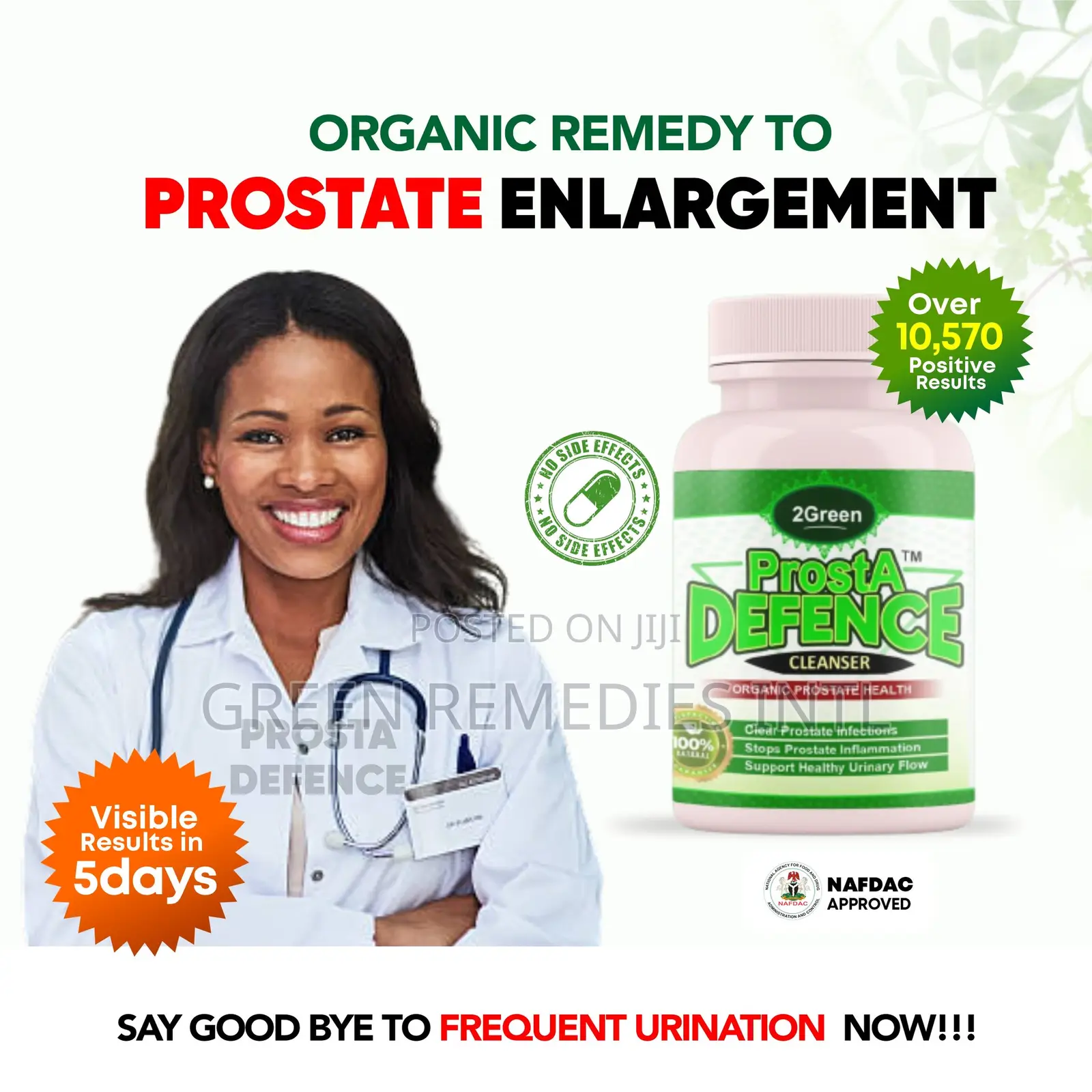 Frequent Urination, Prostate Enlargement, Try Prosta Defense Today!