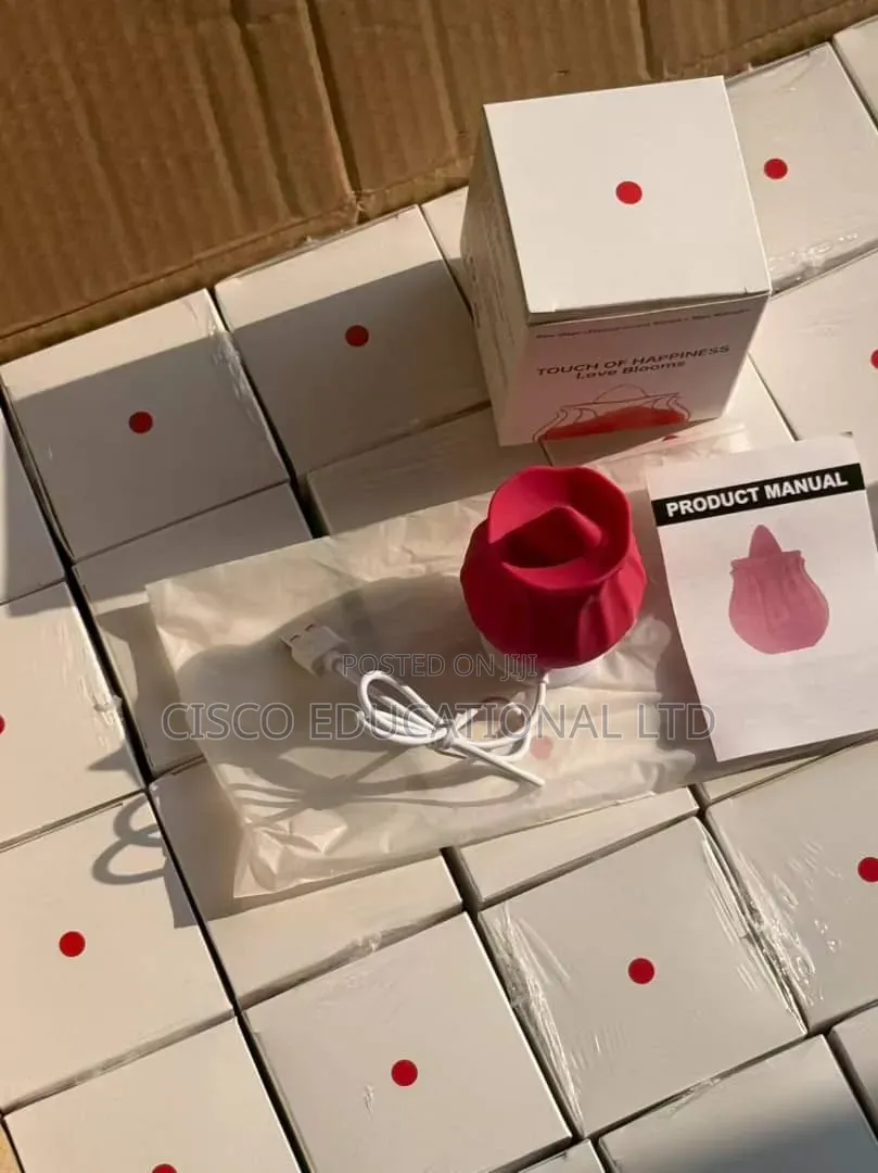 (Rose) Clit Nipple Sucker With Tongue