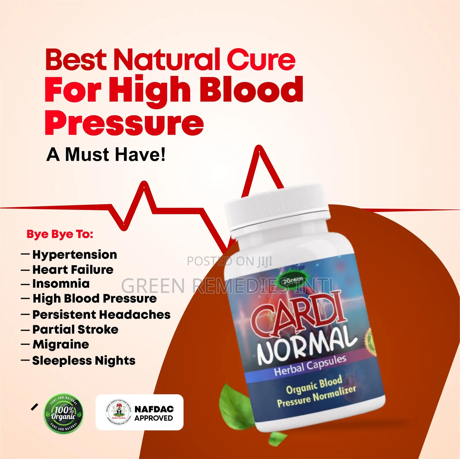 Control High Blood Pressure Naturally With Cardinormal Capsules