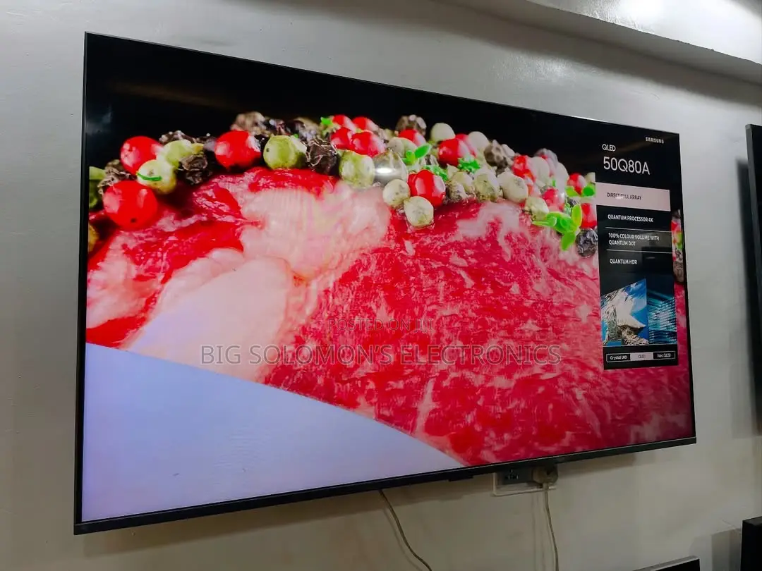 50inch Samsung Qled QHDR Resolution Smart Tv