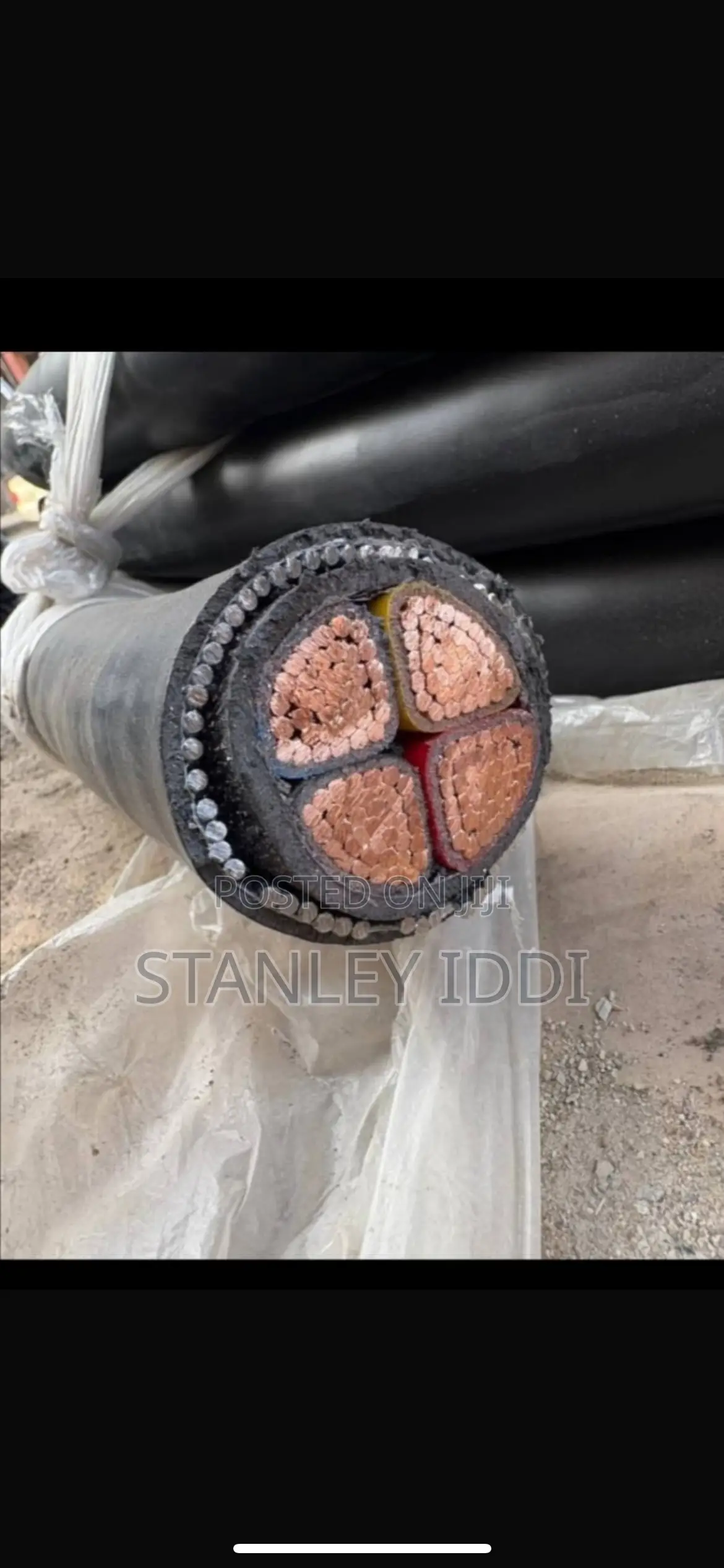 185mm Armored Cable 4 Core
