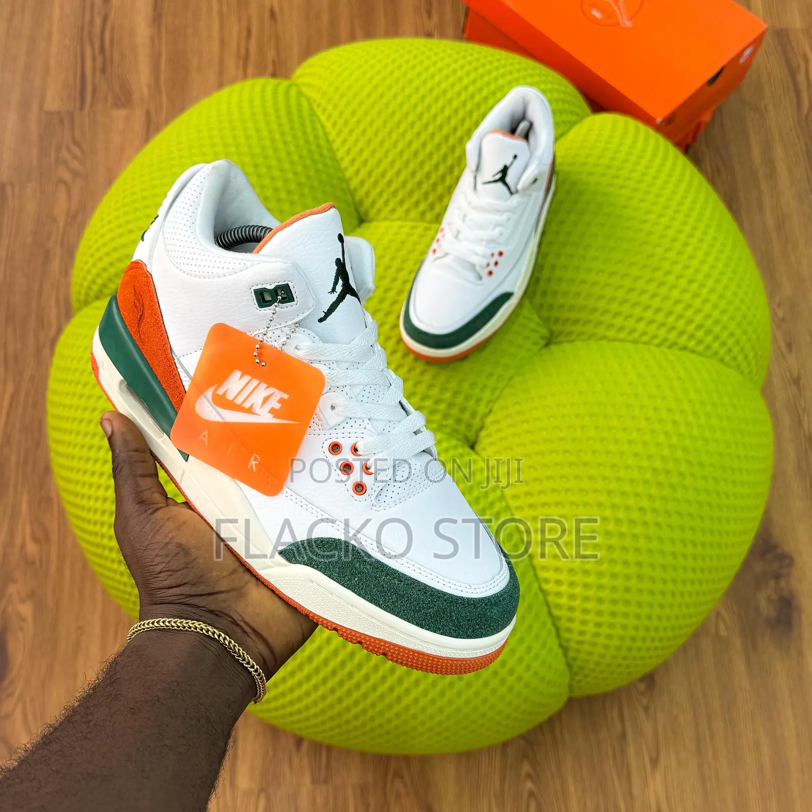Original Solefly X Air Jordan 3 Retro “Fruits of Our Labour” Sneakers