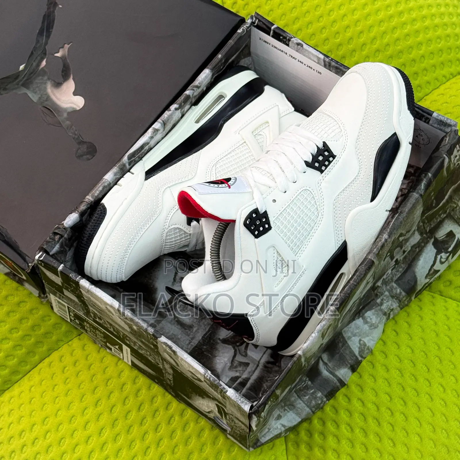 Original Air Jordan 4 Retro Flight Club Sneakers