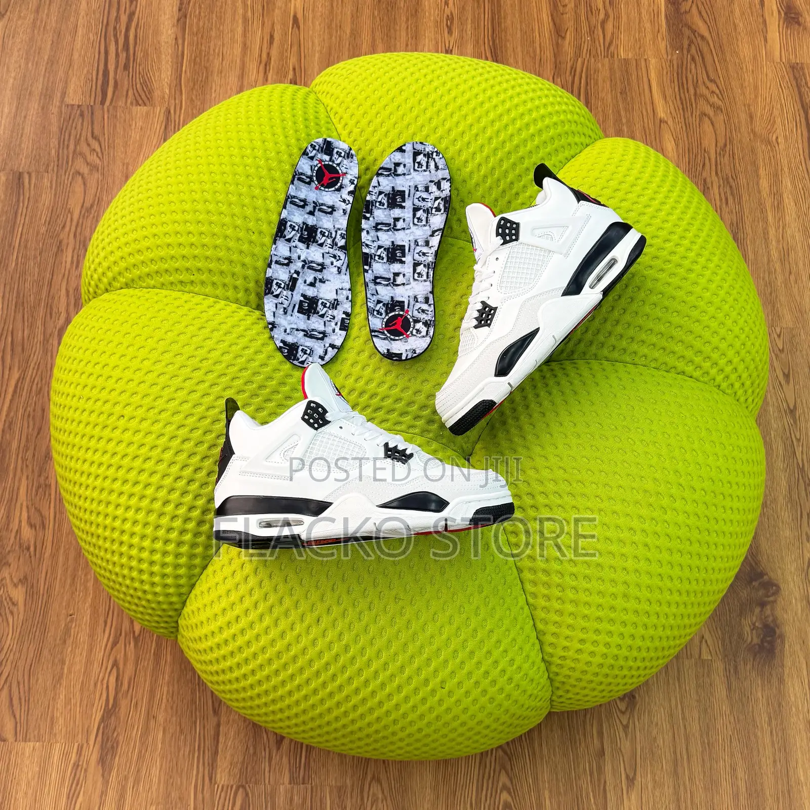 Original Air Jordan 4 Retro Flight Club Sneakers