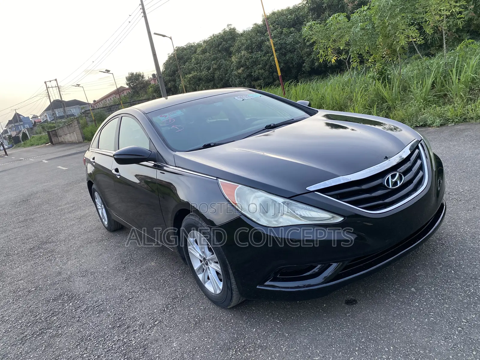 Hyundai Sonata GLS Sedan FWD (2.4L 4cyl 6A) 2012 Black