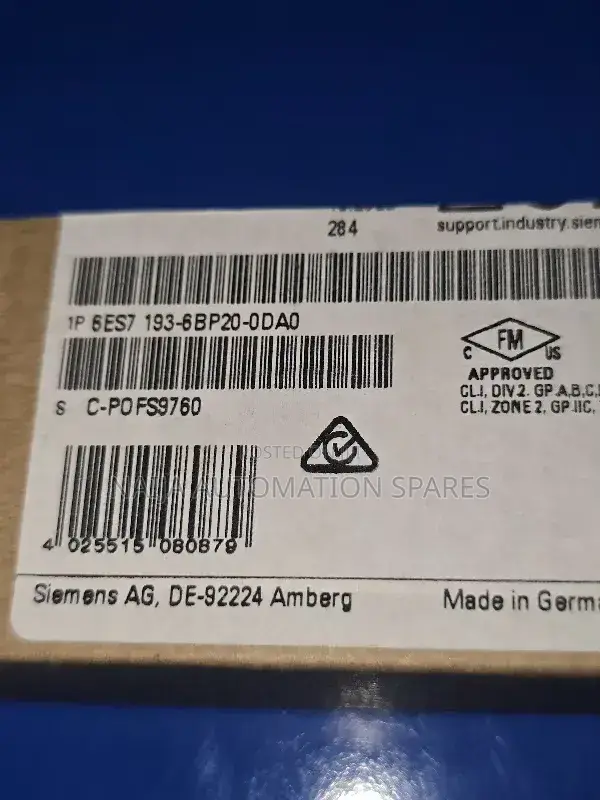 6es7193-6bp20-0da0 | Siemens Simatic Et 20osp Base Unit