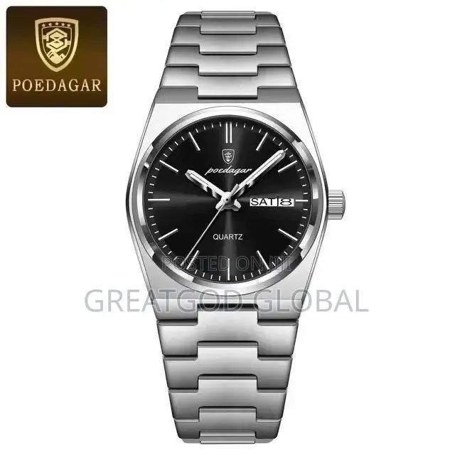 Poedagar Men Chain Wristwatch