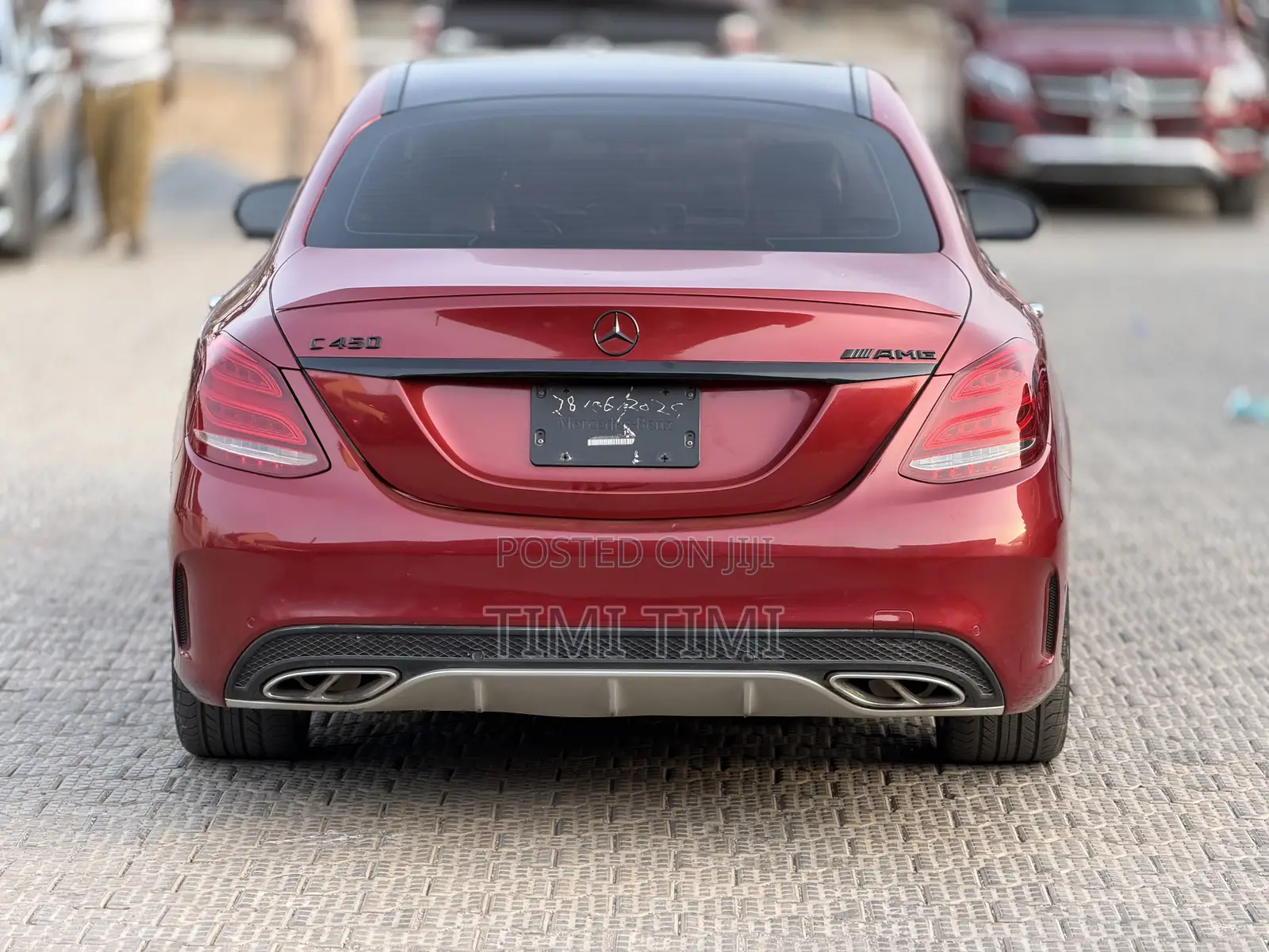 Mercedes-Benz C450 2016 Red