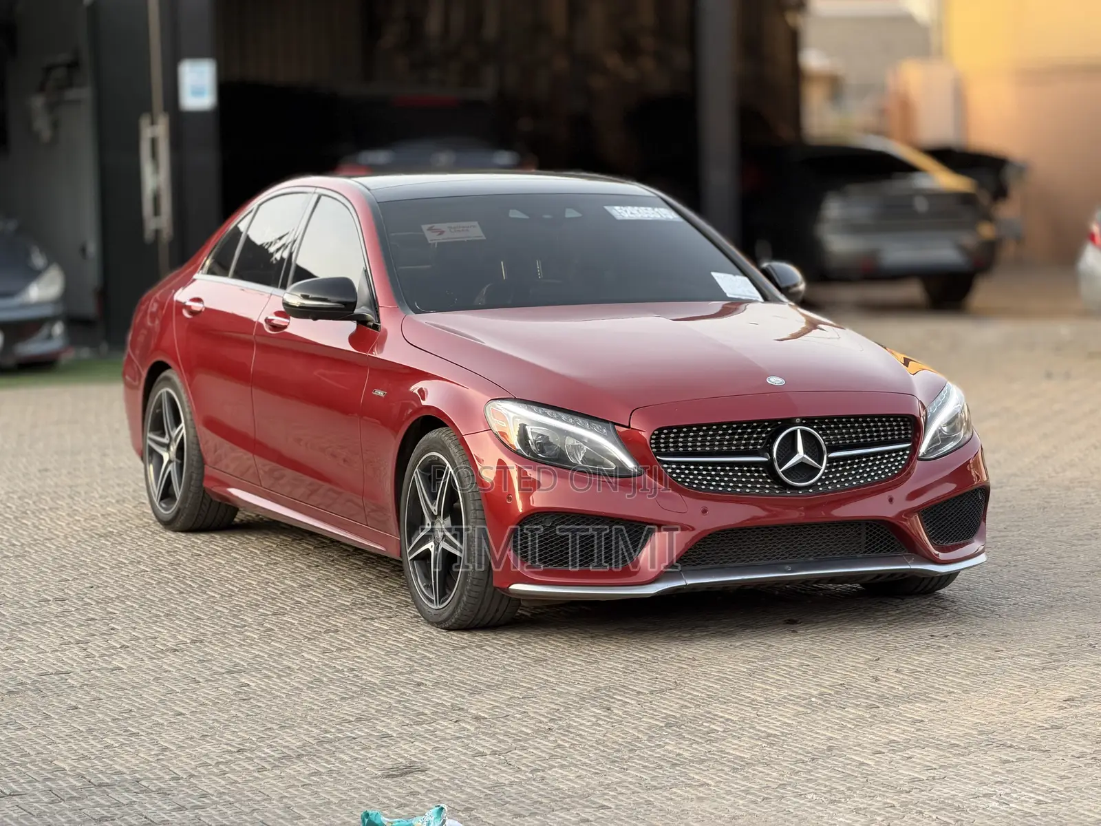 Mercedes-Benz C450 2016 Red