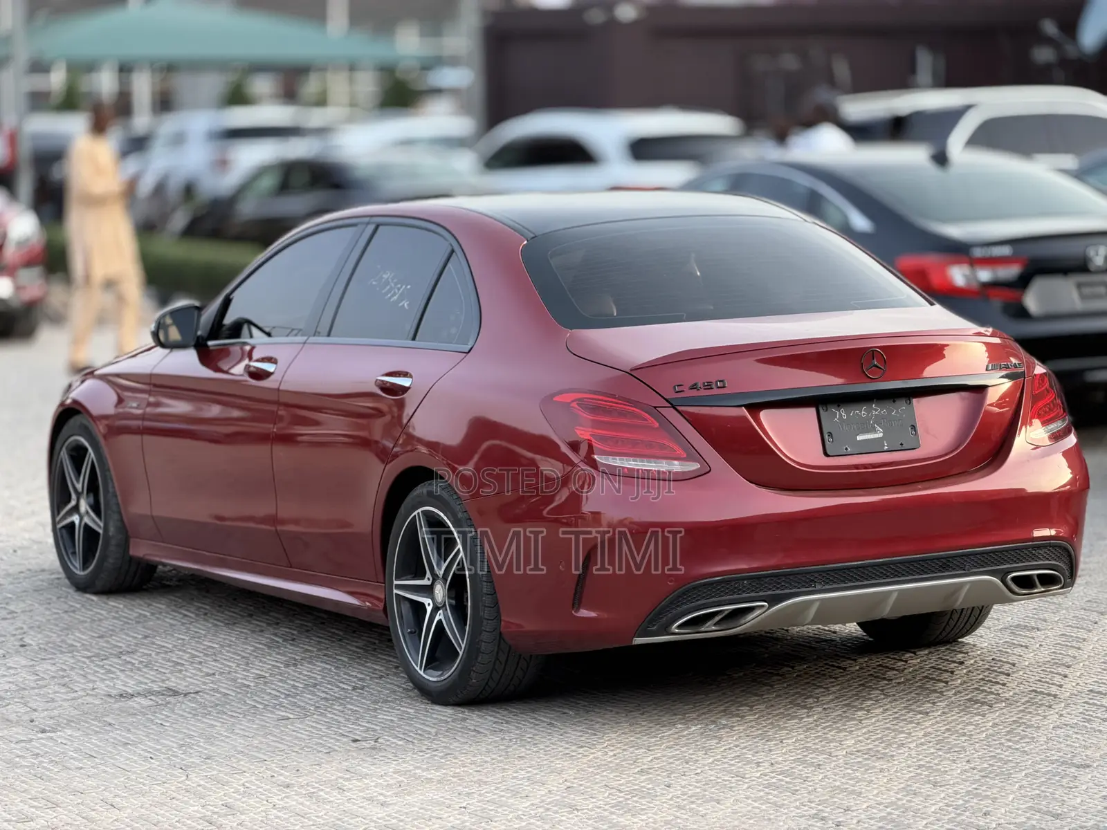 Mercedes-Benz C450 2016 Red
