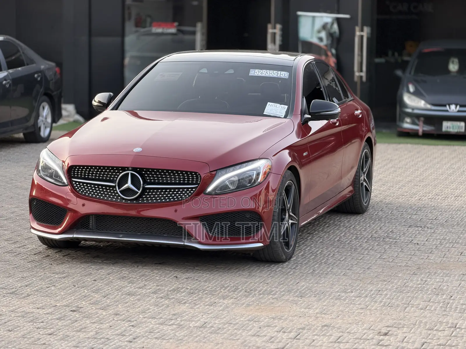 Mercedes-Benz C450 2016 Red