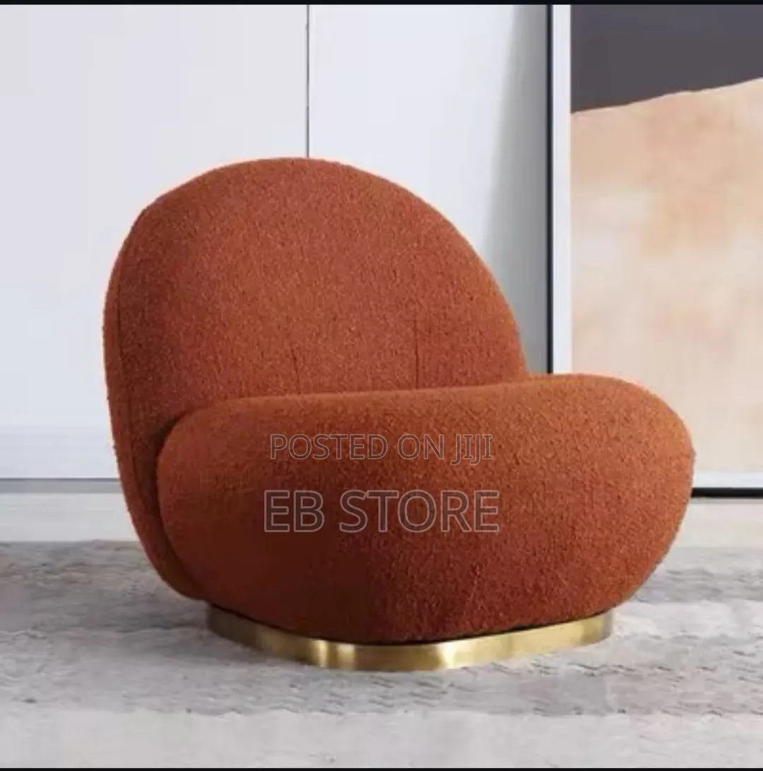 Soft Luxury Bouclé Single Swivel Cloud Chair