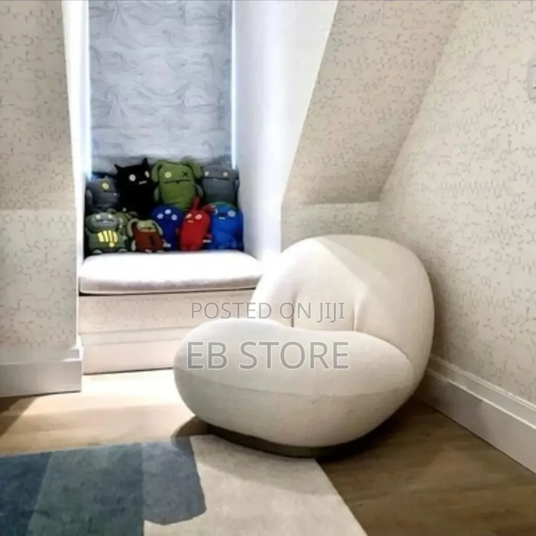 Soft Luxury Bouclé Single Swivel Cloud Chair