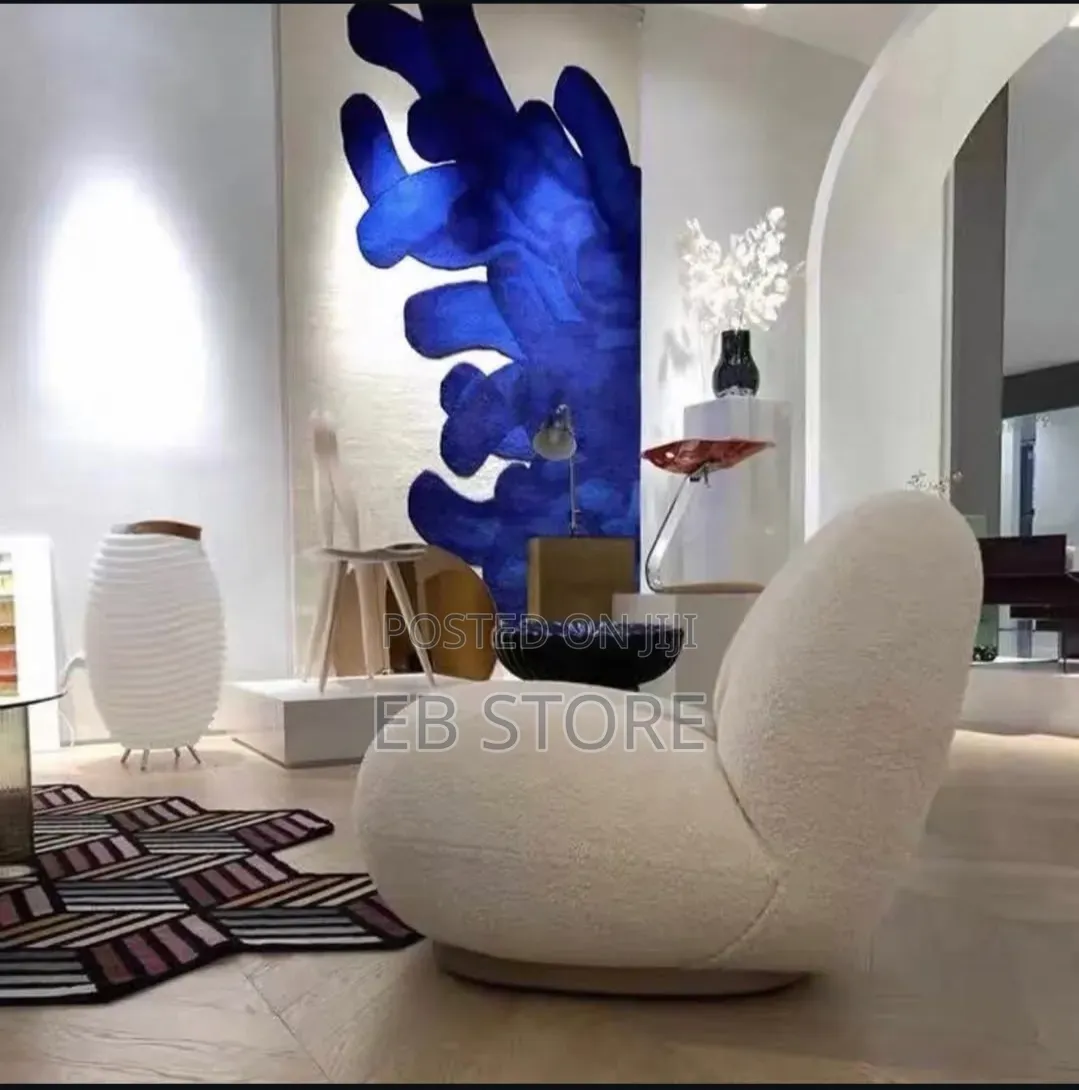 Soft Luxury Bouclé Single Swivel Cloud Chair