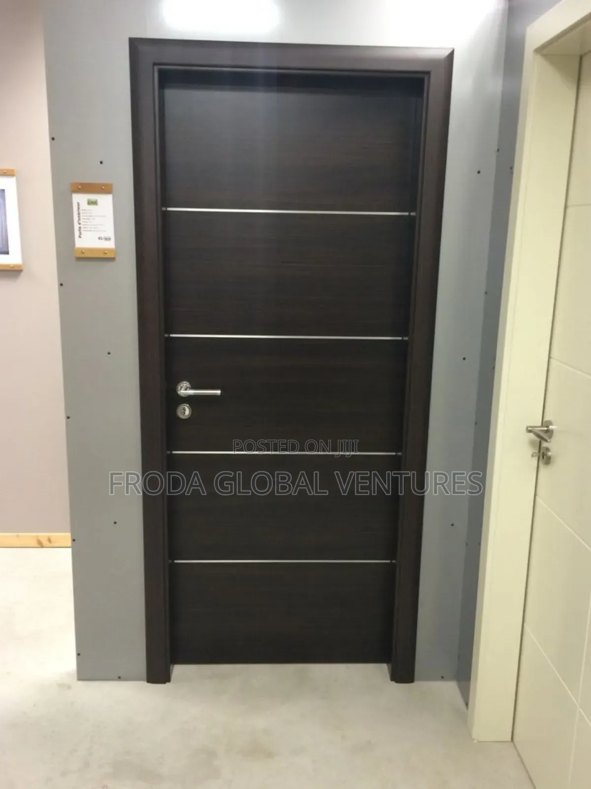 Locally Made HDF Doors. Nigerian Fabricated HDF Wooden Doors