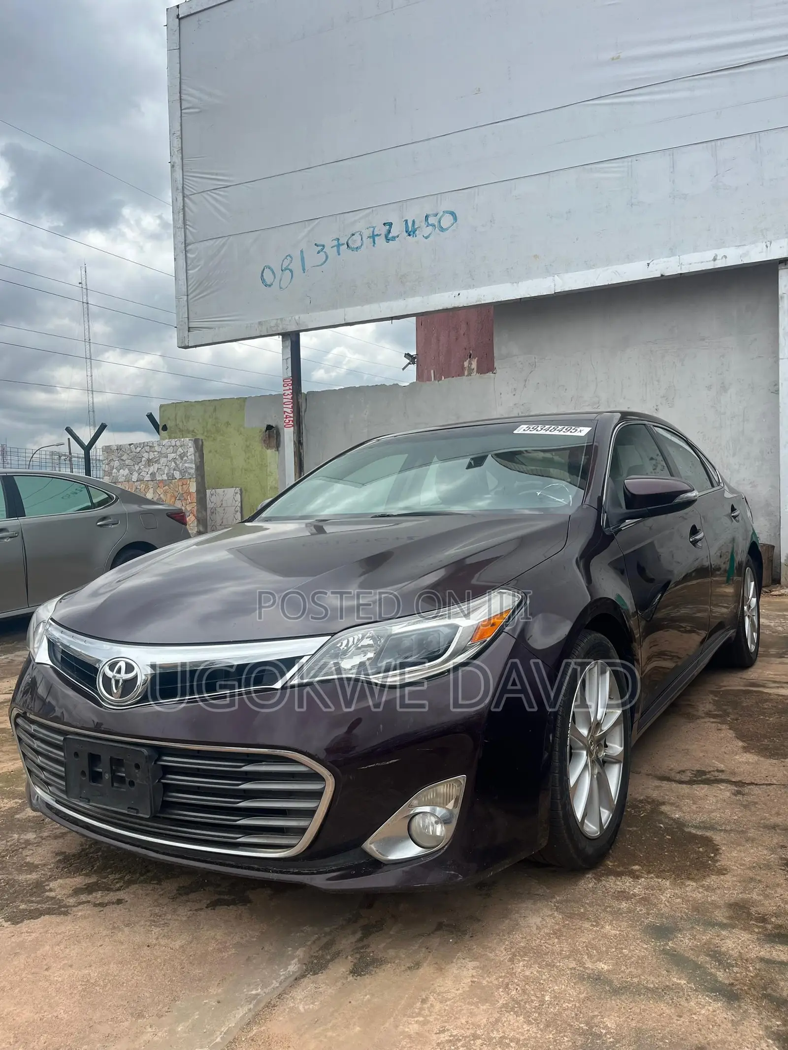 Toyota Avalon 2017 Burgundy