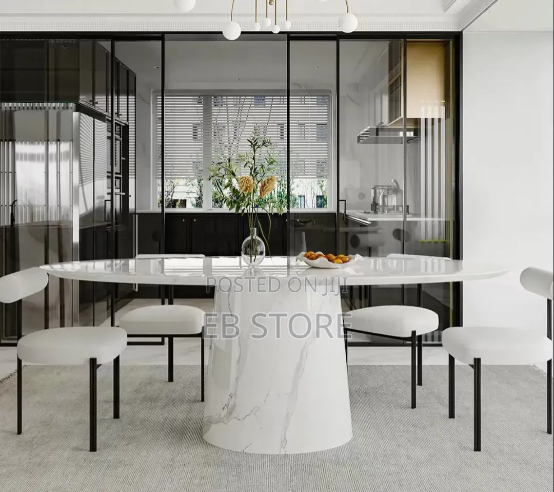 2026 New Model Extendable Dining Table Set (160cm–240cm) With 6 Chairs