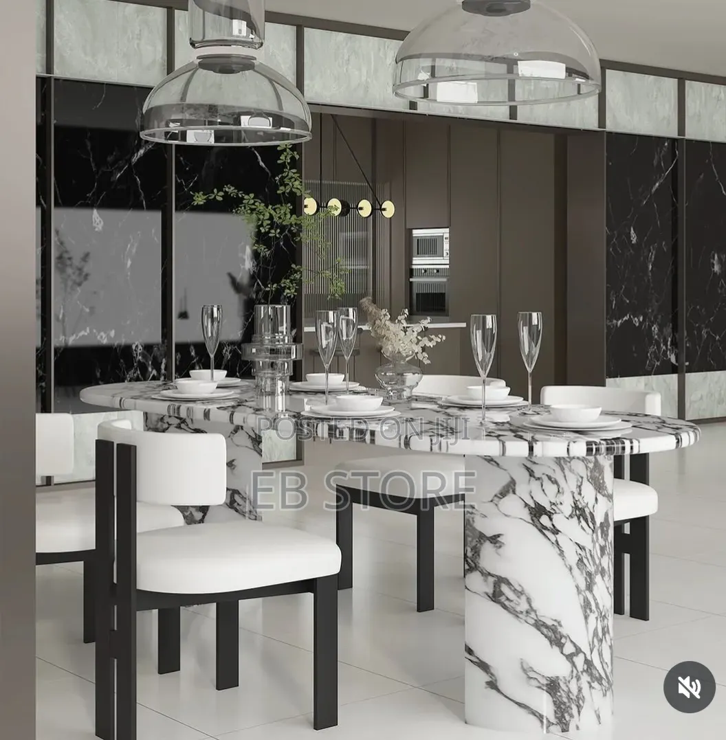 2026 New Model Extendable Dining Table Set (160cm–240cm) With 6 Chairs