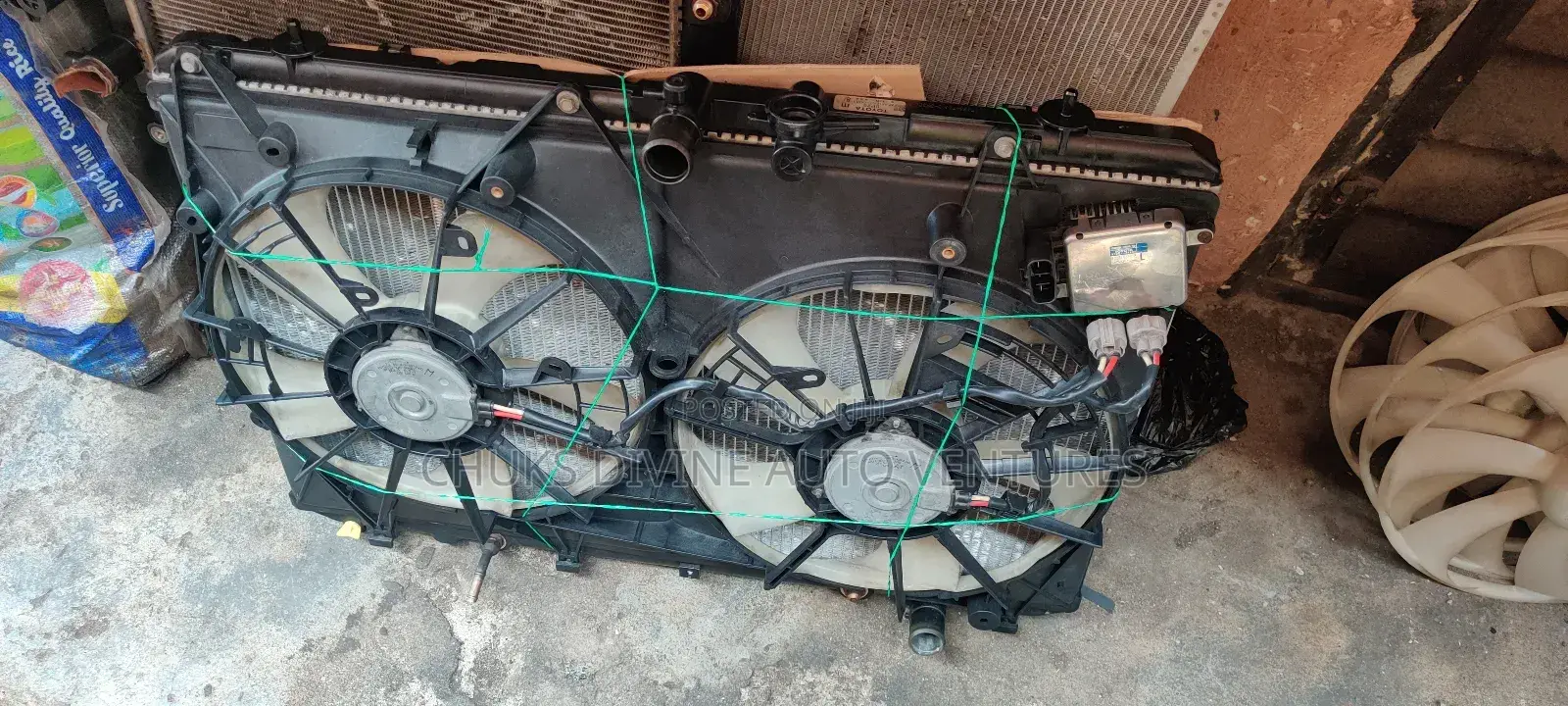 Original London Used Radiator and Fan
