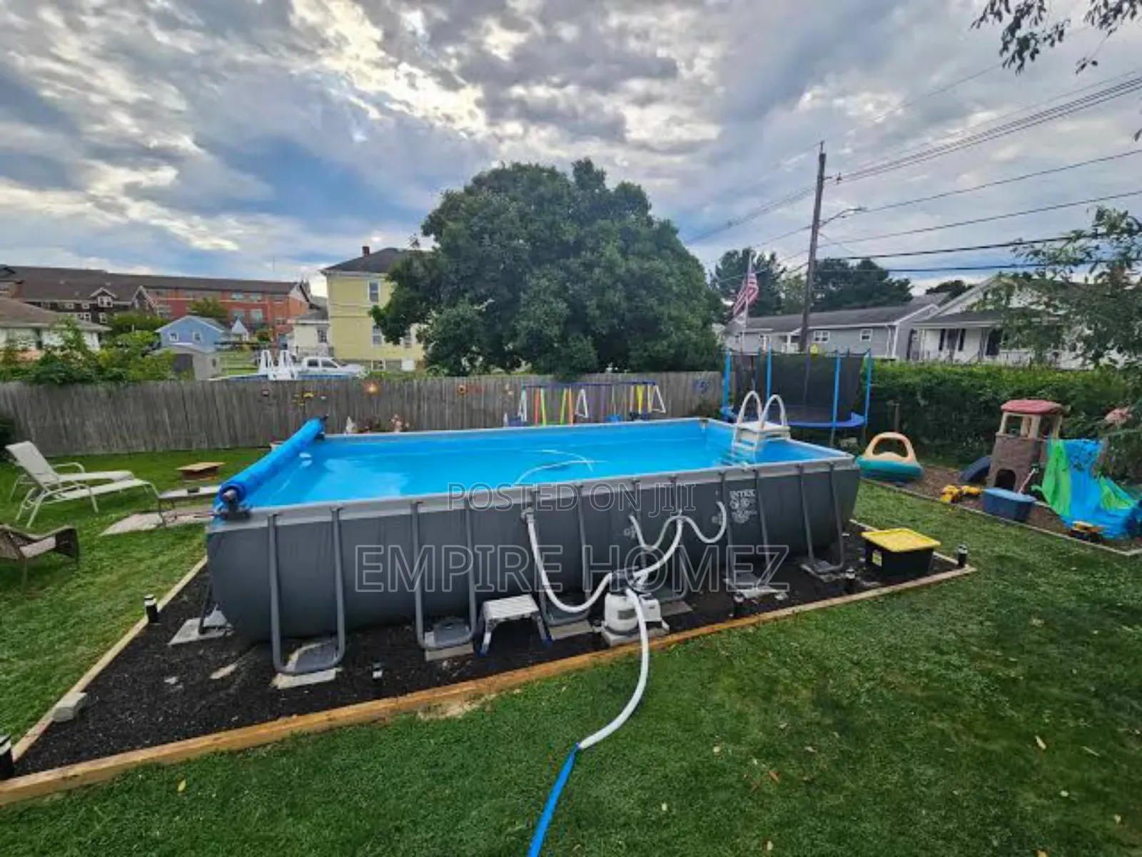 24ft X 12ft X 52inches Collapsible Swimming Pool