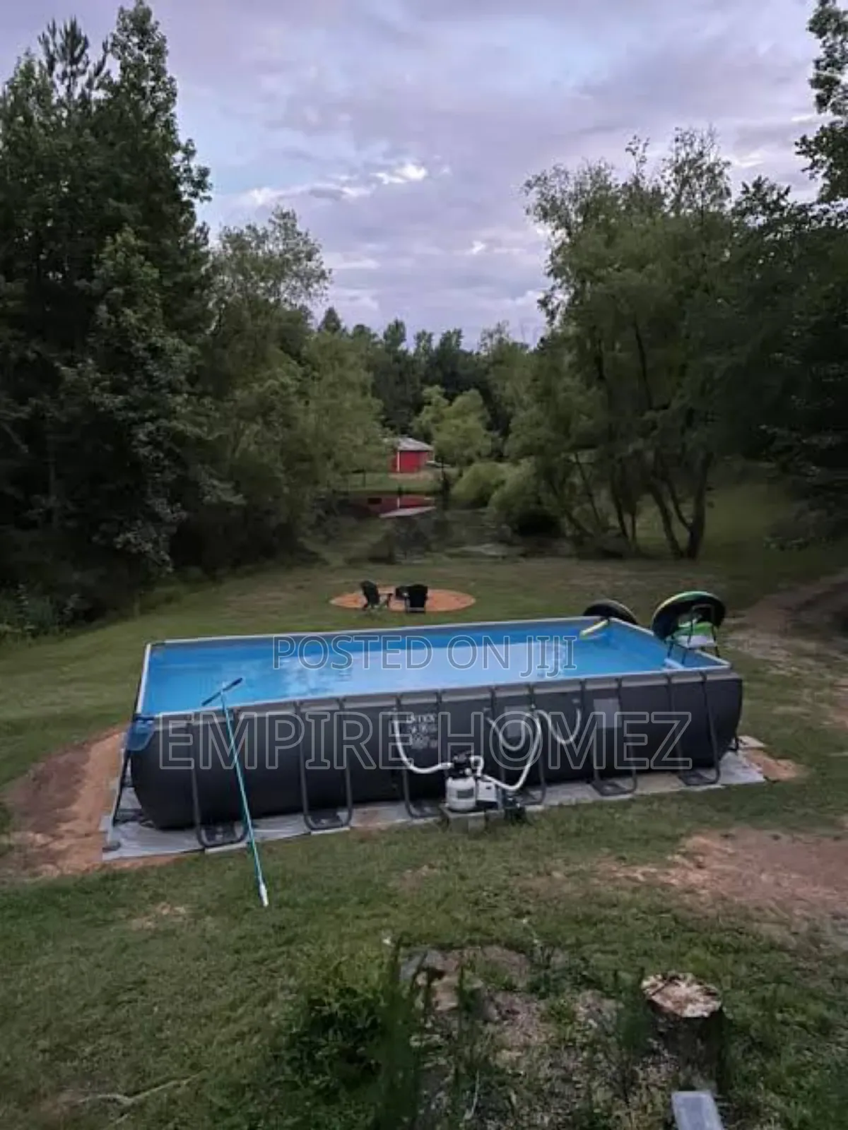 24ft X 12ft X 52inches Collapsible Swimming Pool