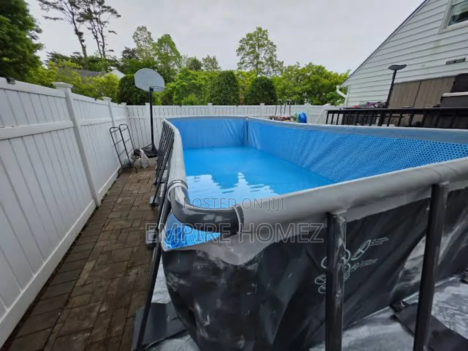 24ft X 12ft X 52inches Collapsible Swimming Pool