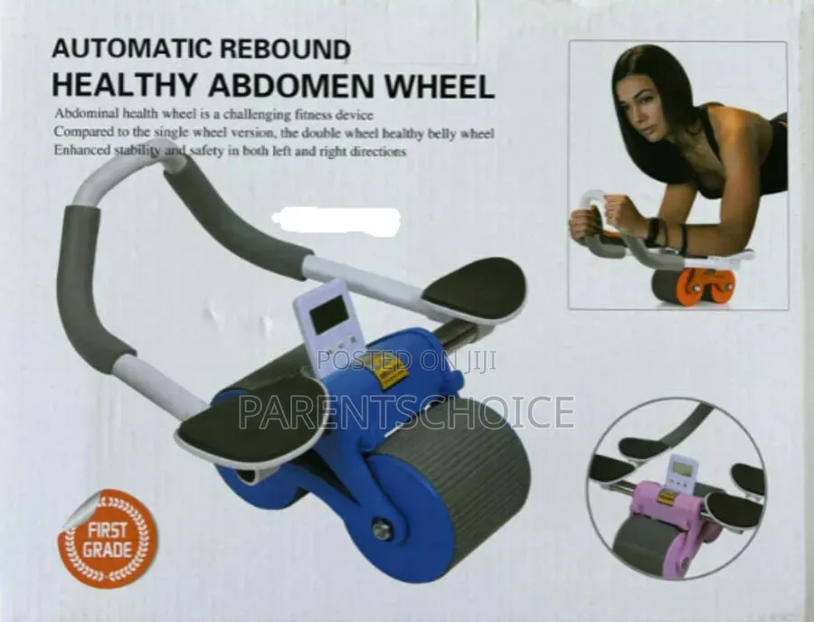 Abdominal Wheel for Abs With Automatic Rebound Meter