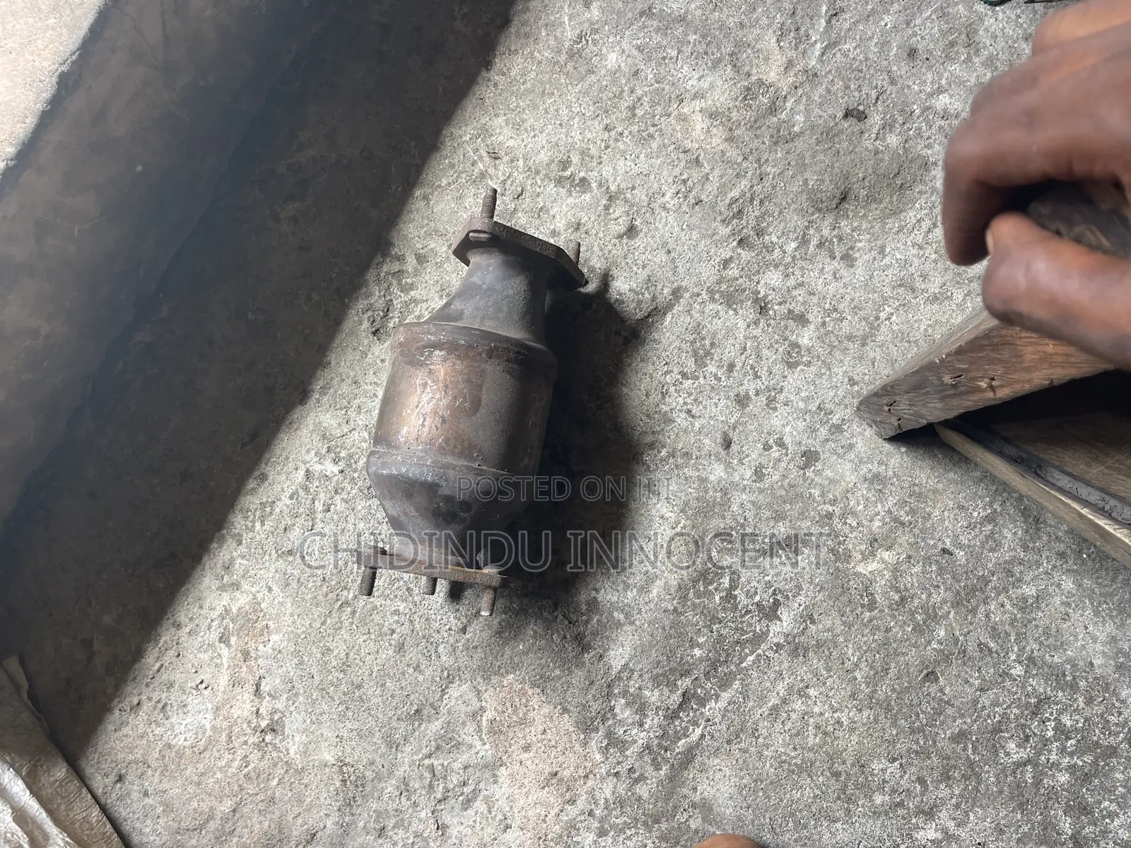 Center Catalyst Converter Honda