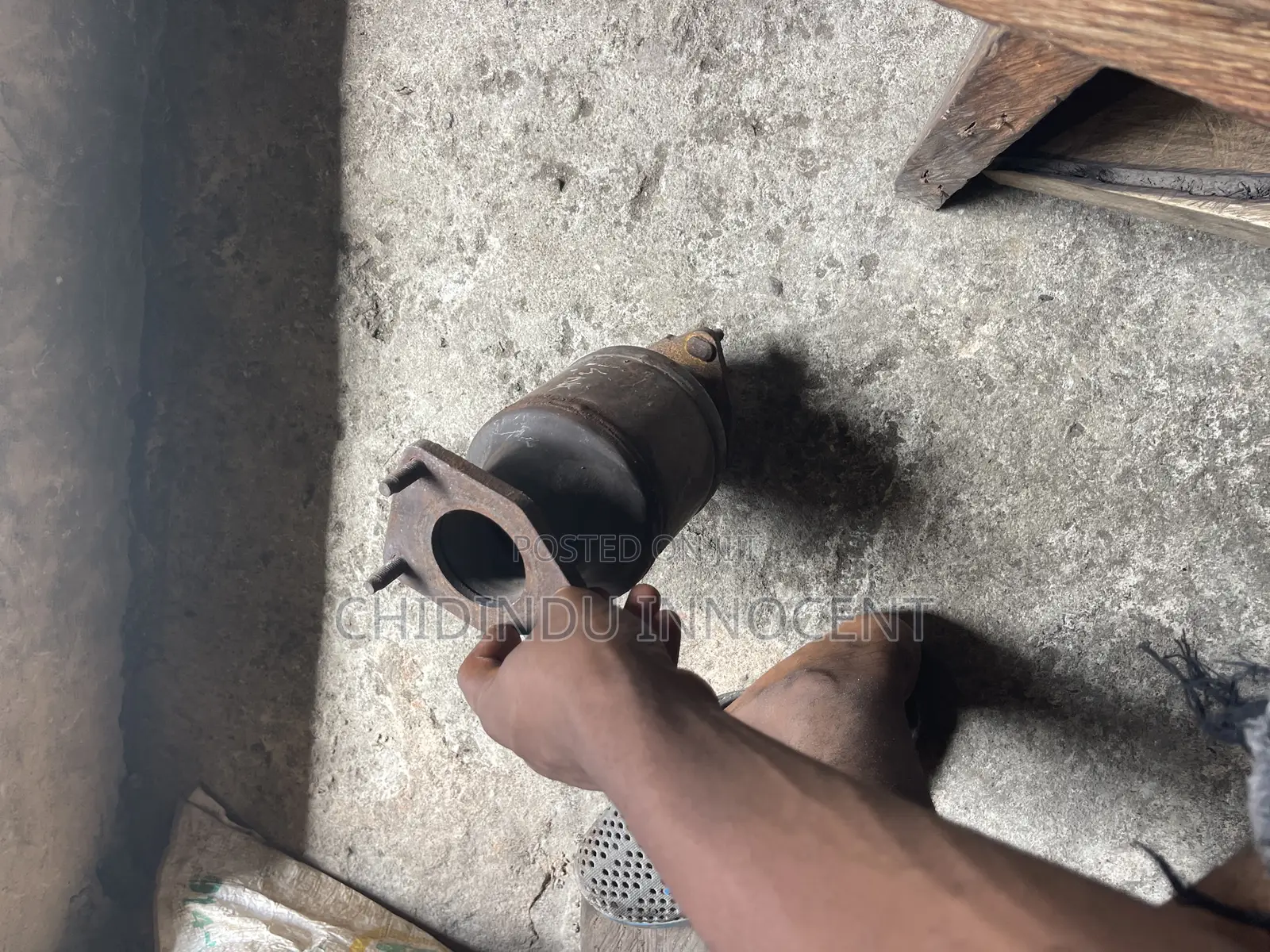 Center Catalyst Converter Honda
