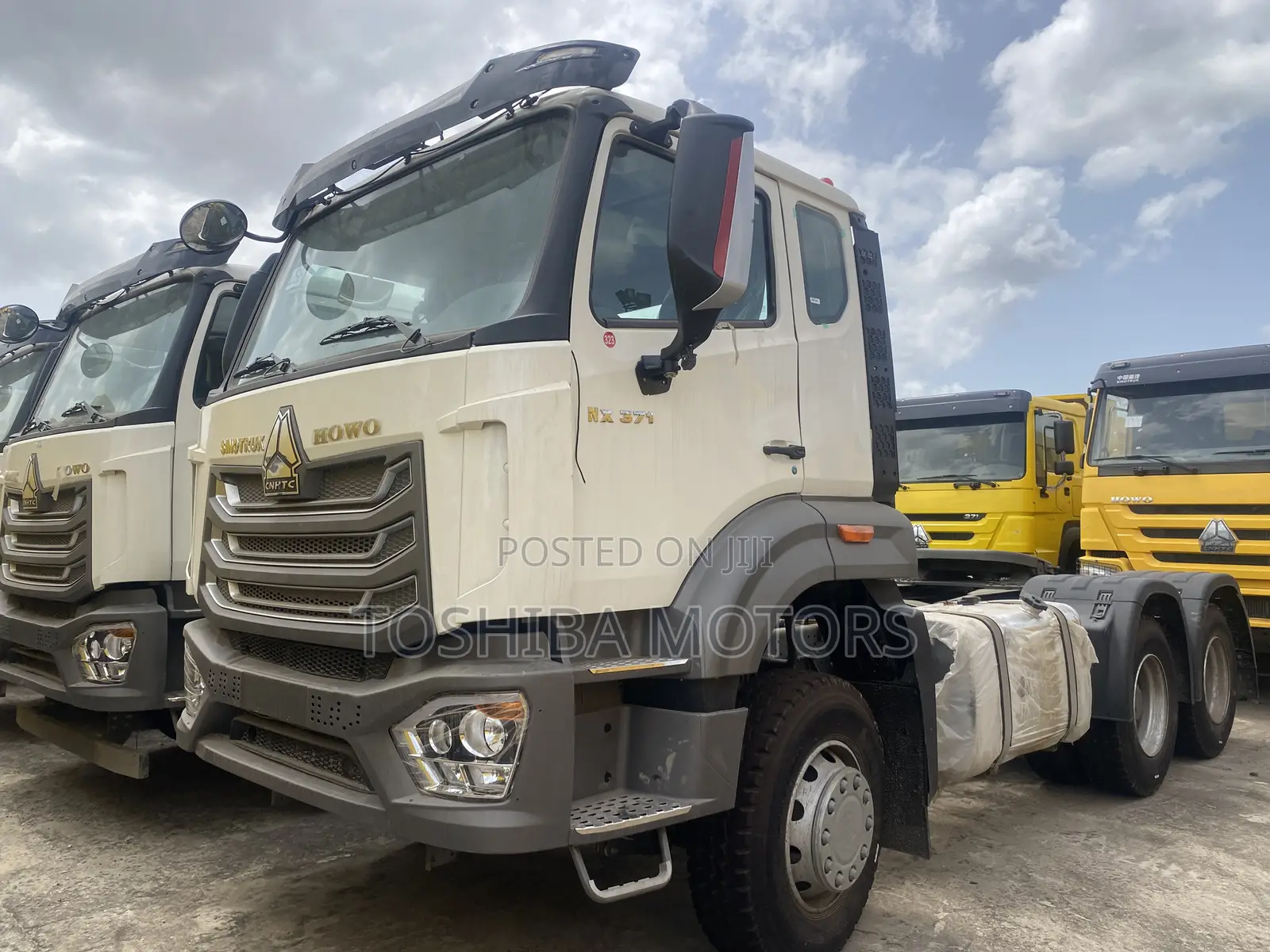 Howo Sinotruk 371 Truck Head 19 Face 2020 White