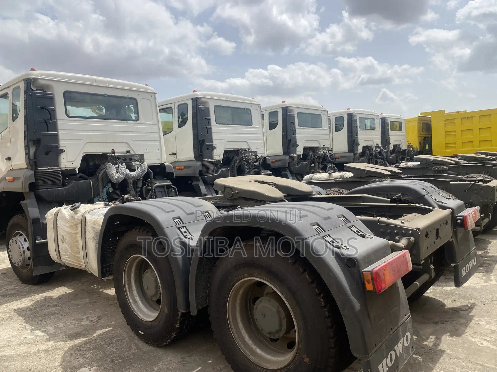 Howo Sinotruk 371 Truck Head 19 Face 2020 White
