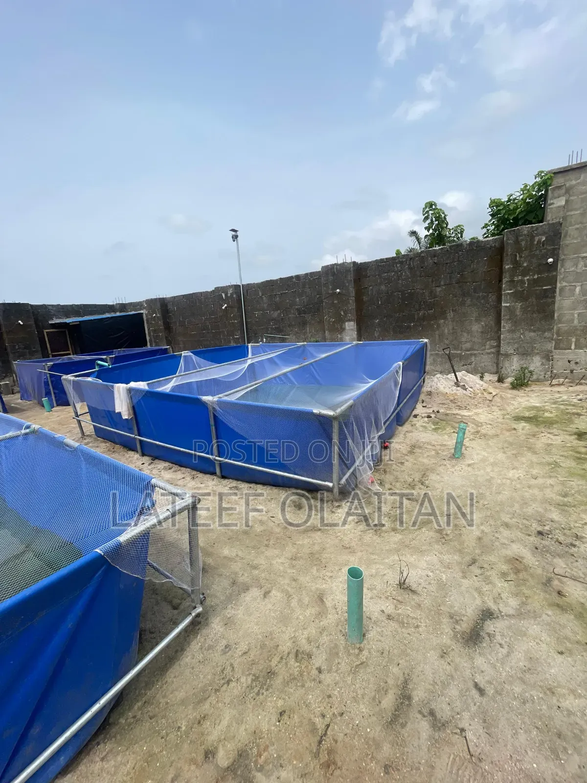 Fishpond Water Reservoir