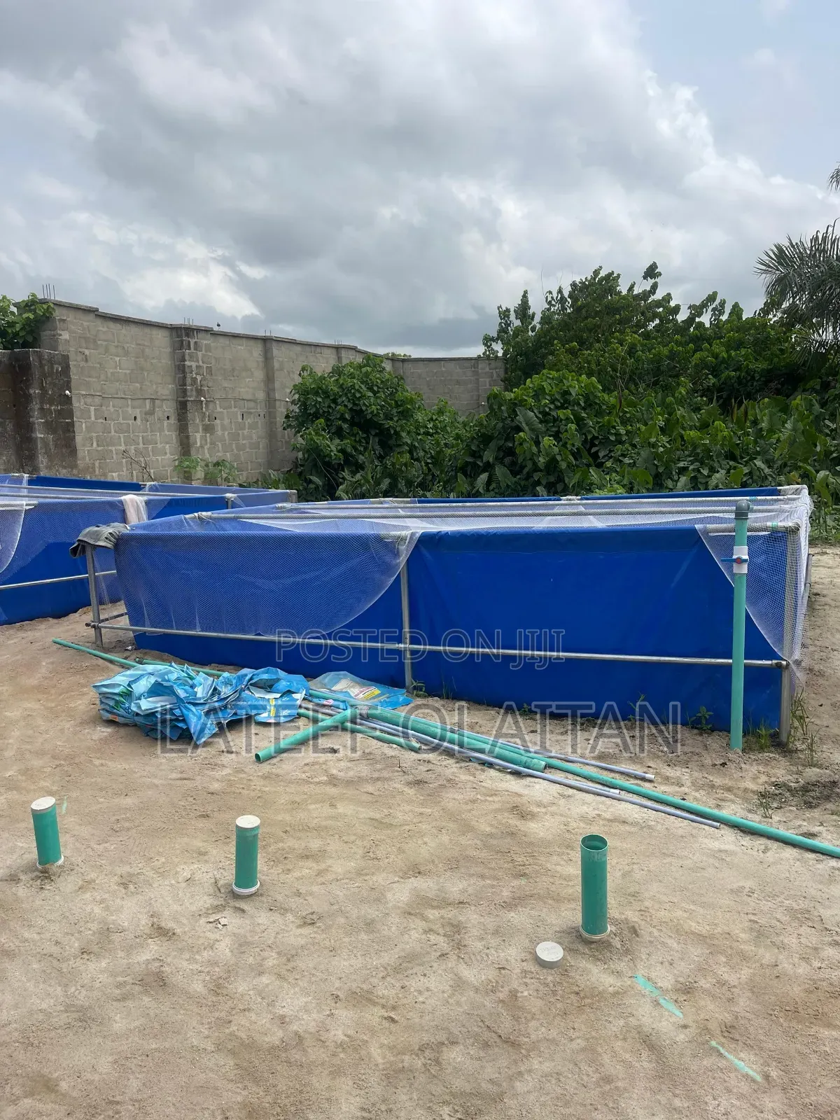 Fishpond Water Reservoir