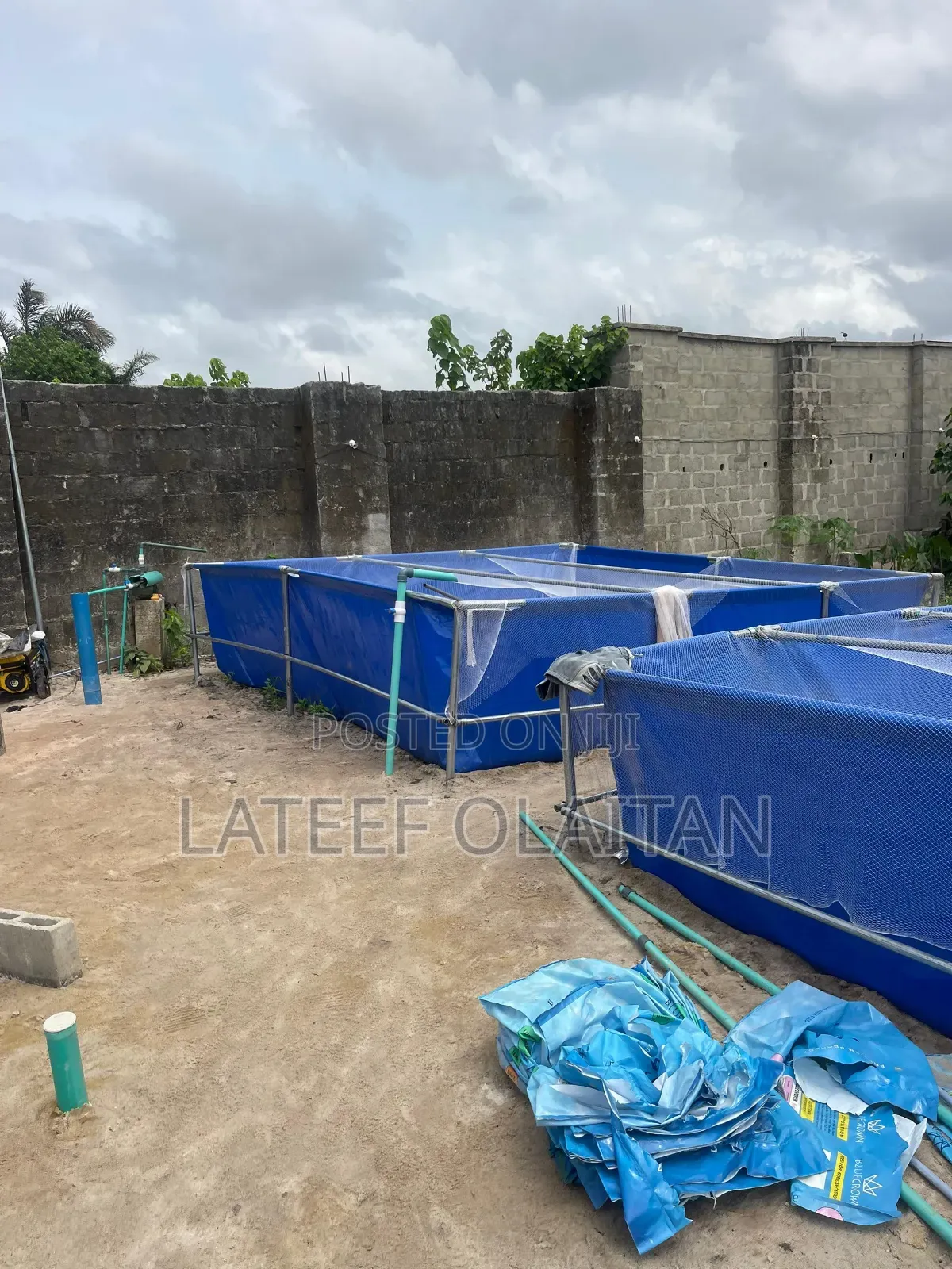 Fishpond Water Reservoir