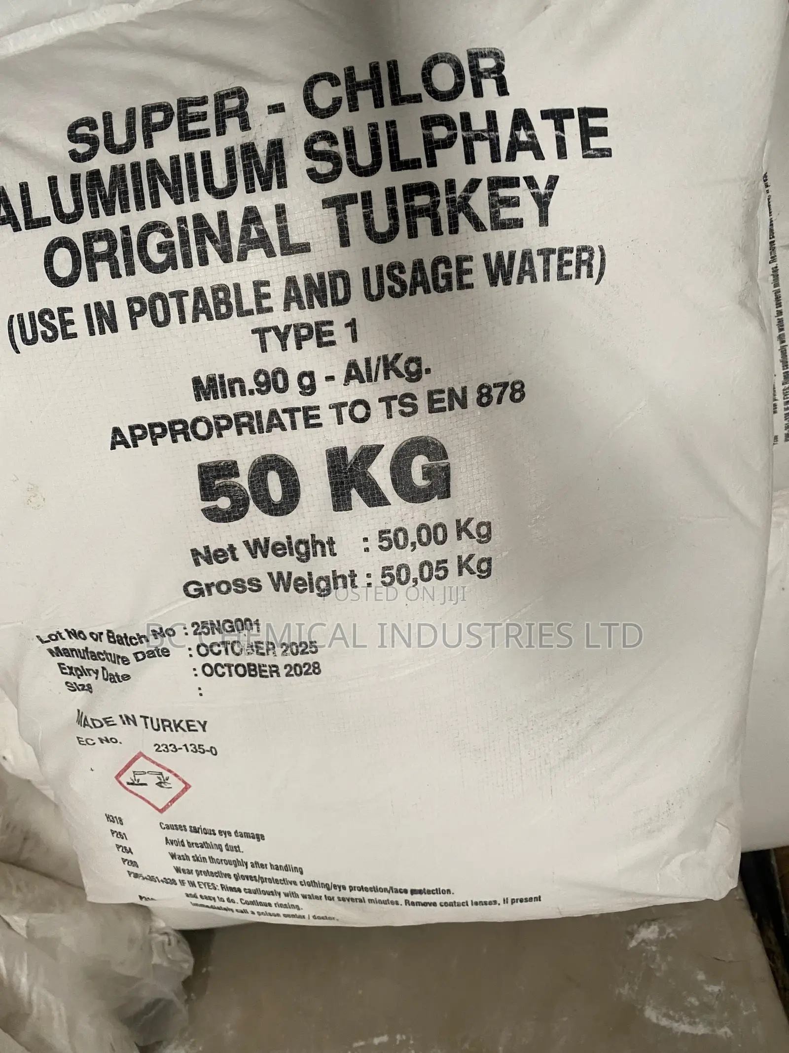 Aluminum Sulphate Powder