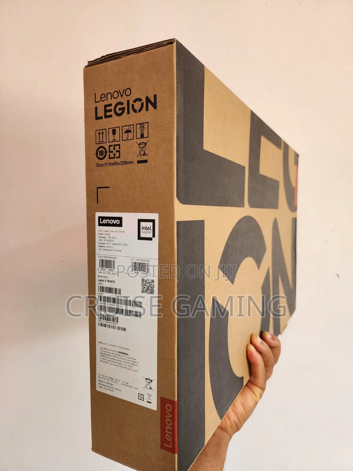 New Laptop Lenovo Legion 5 32GB Intel Core Ultra 9 SSD 1T